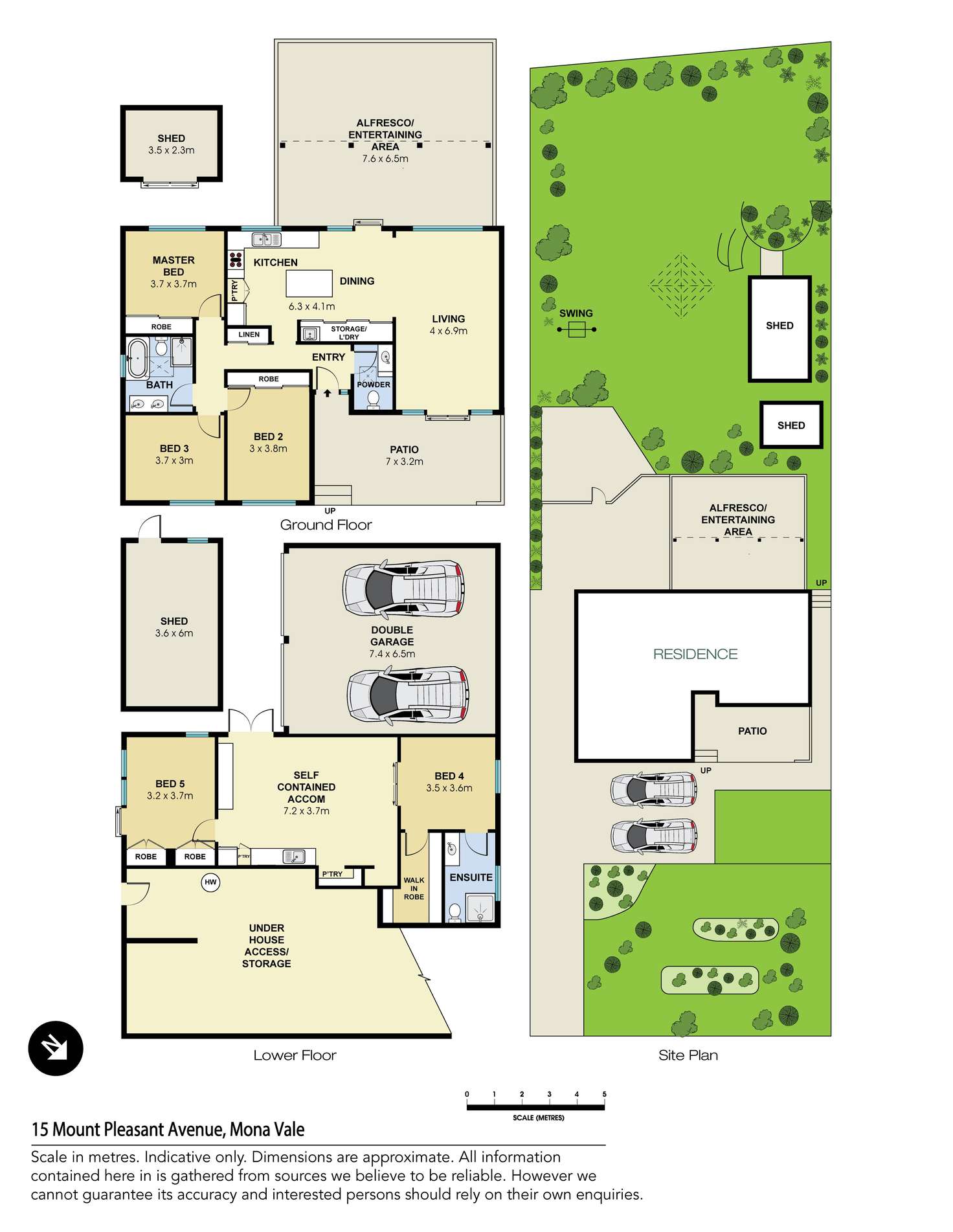 Floorplan of Homely house listing, 15 Mount Pleasant Avenue, Mona Vale NSW 2103