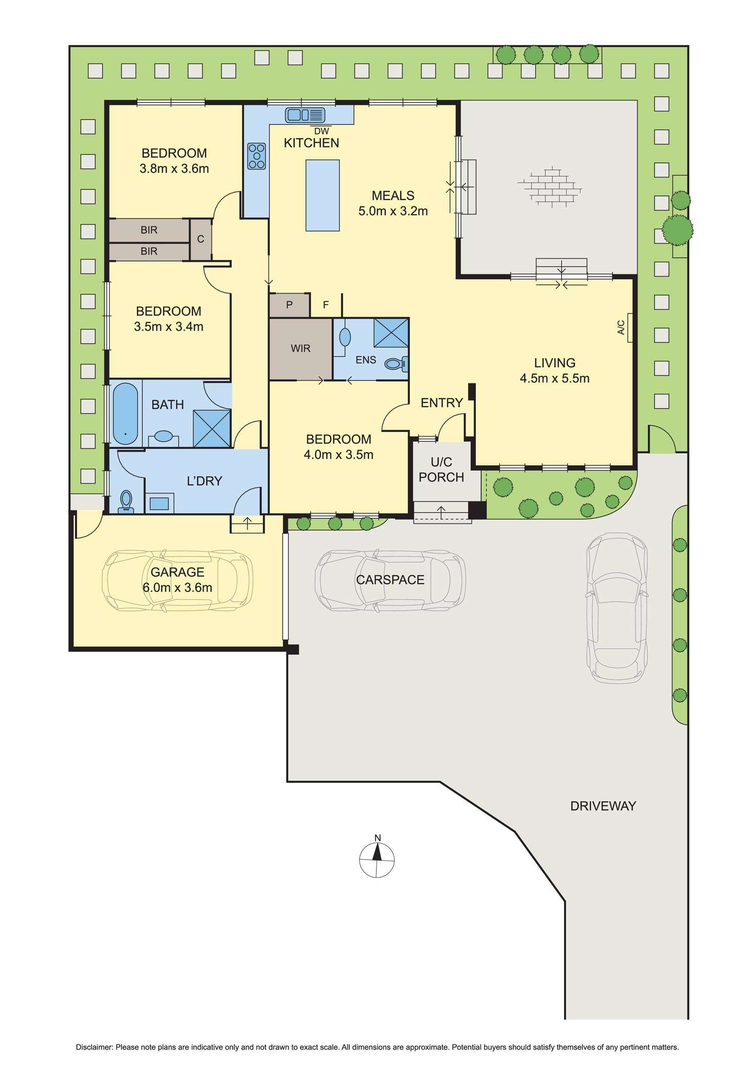 Floorplan of Homely unit listing, 2/21 Evans Crescent, Reservoir VIC 3073