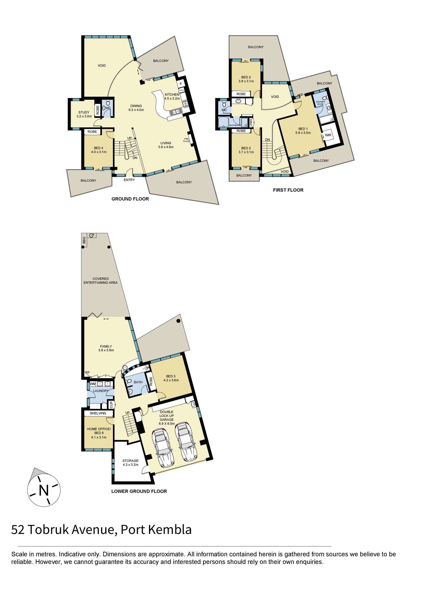 Floorplan of Homely house listing, 52 Tobruk Avenue, Port Kembla NSW 2505