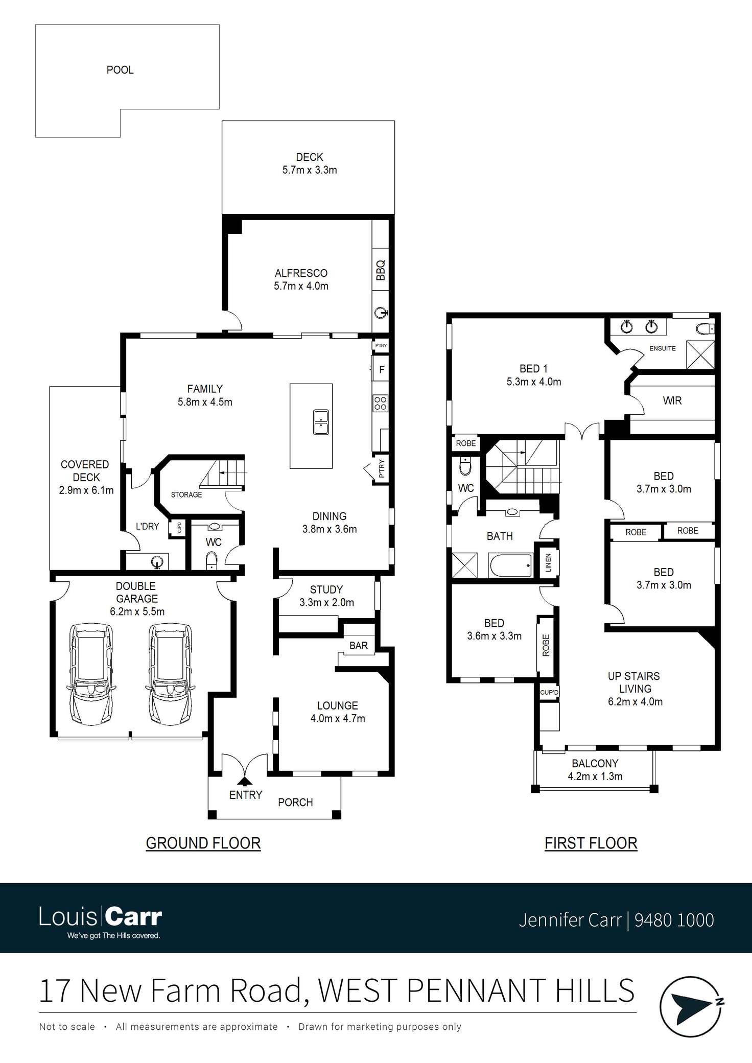 Floorplan of Homely house listing, 17 New Farm Road, West Pennant Hills NSW 2125