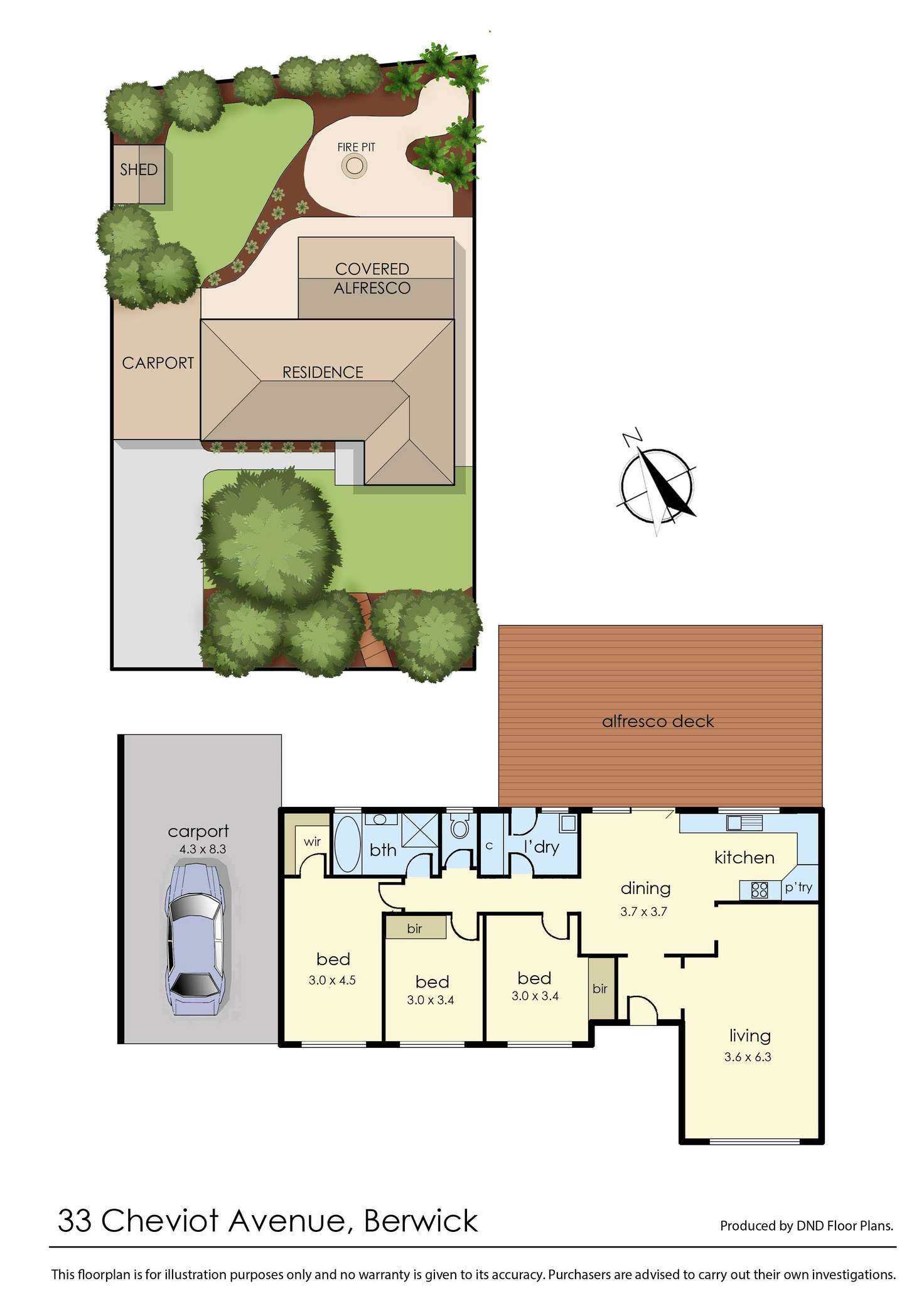 Floorplan of Homely house listing, 33 Cheviot Avenue, Berwick VIC 3806