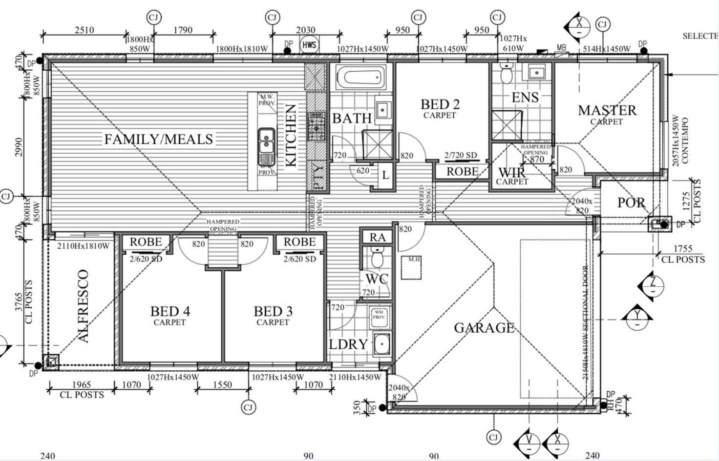 Floorplan of Homely house listing, 17 Stonefly Circuit, Melton South VIC 3338