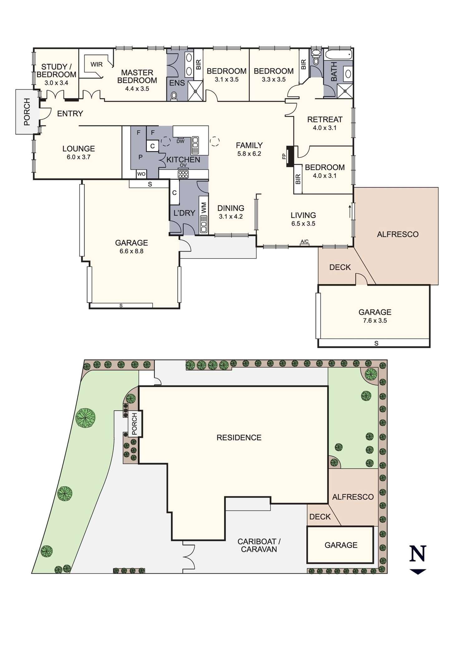 Floorplan of Homely house listing, 2 Ivanhoe Dene, Cranbourne East VIC 3977