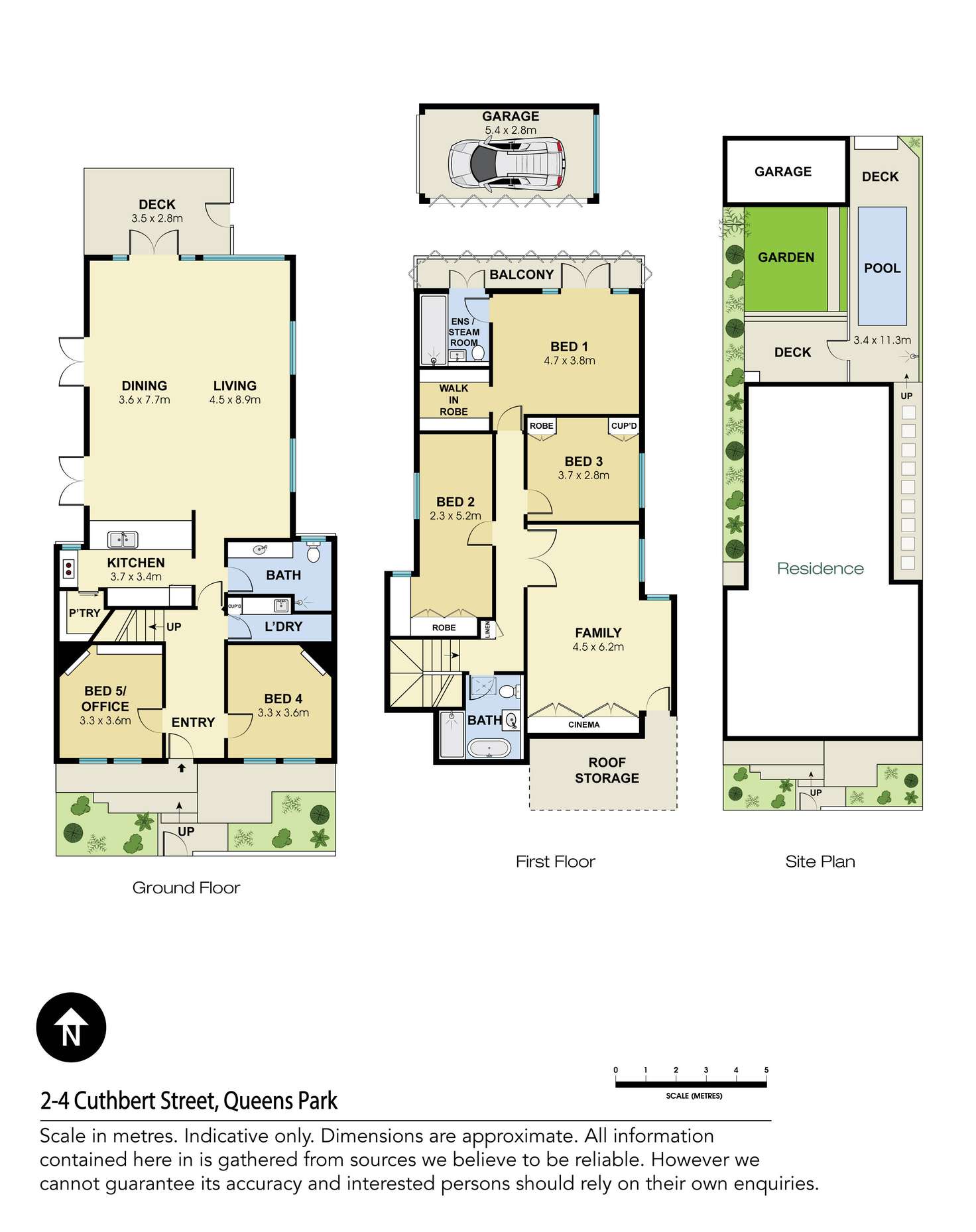 Floorplan of Homely house listing, 2-4 Cuthbert Street, Queens Park NSW 2022