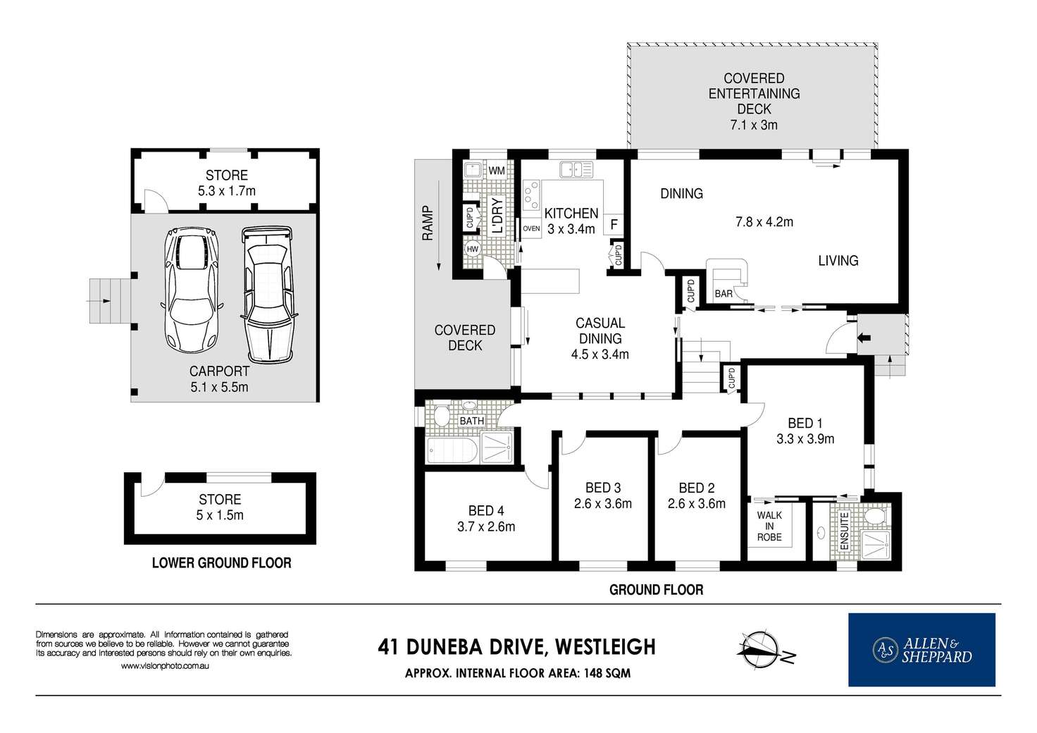 Floorplan of Homely house listing, 41 Duneba Drive, Westleigh NSW 2120