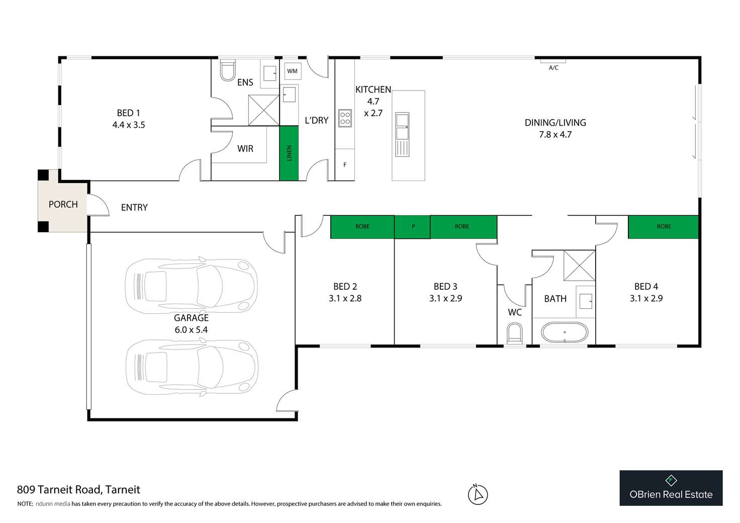 Floorplan of Homely house listing, 809 Tarneit Road, Tarneit VIC 3029