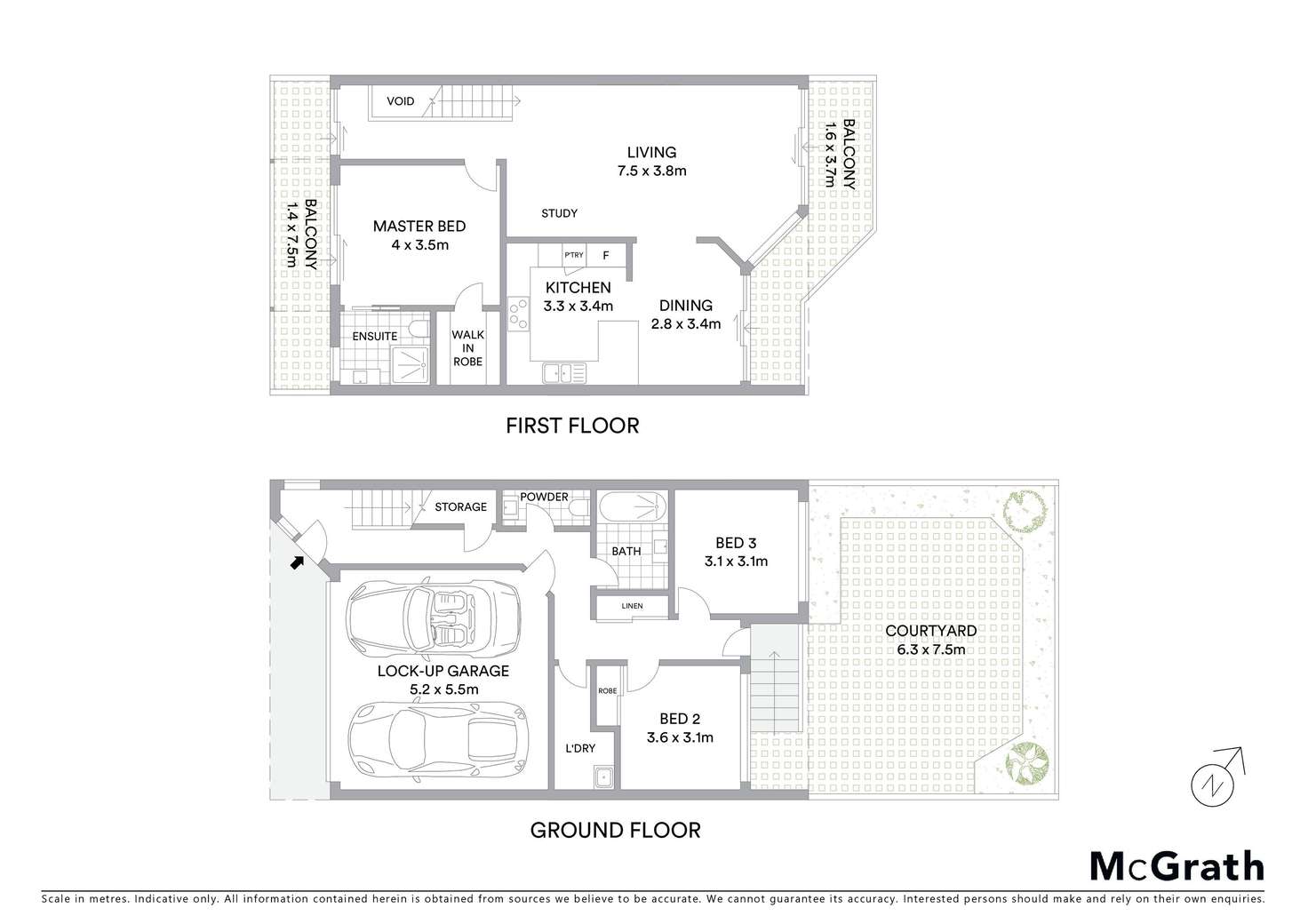 Floorplan of Homely townhouse listing, 4/19 Connells Point Road, South Hurstville NSW 2221