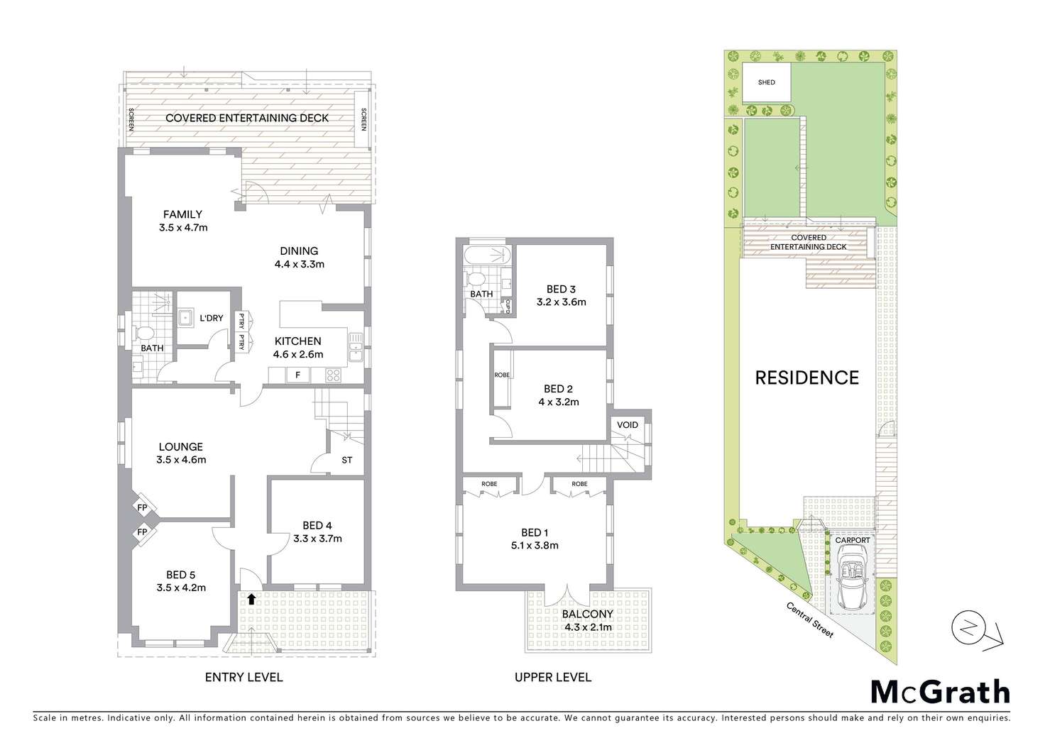 Floorplan of Homely house listing, 14 Central Street, Naremburn NSW 2065
