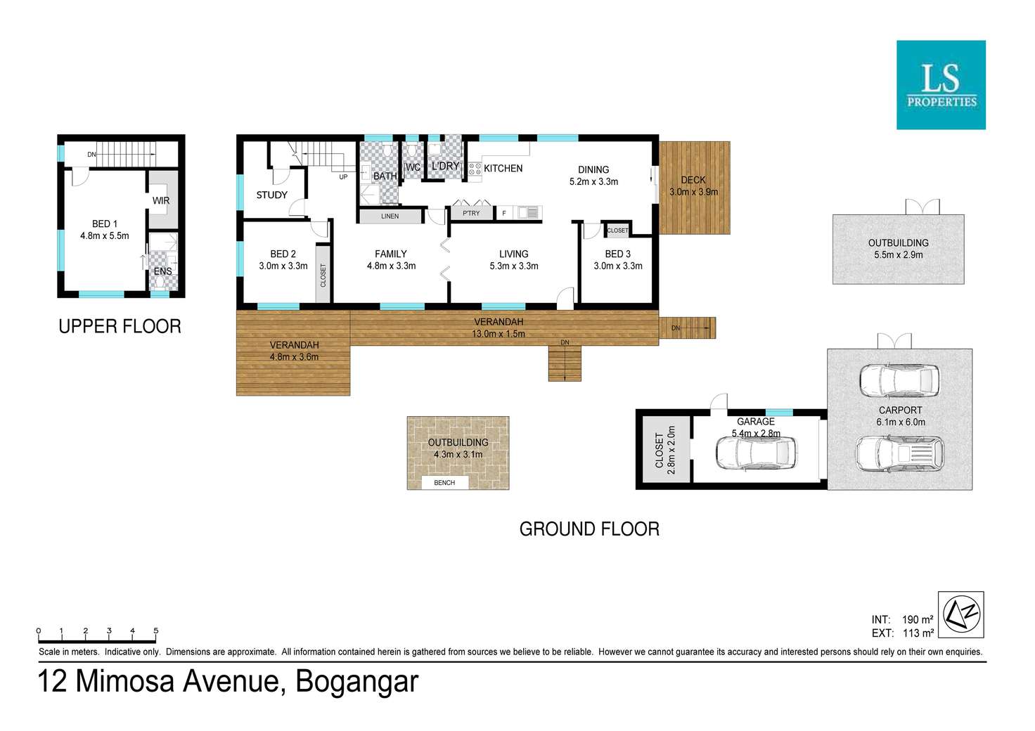 Floorplan of Homely house listing, 12 Mimosa Avenue, Bogangar NSW 2488