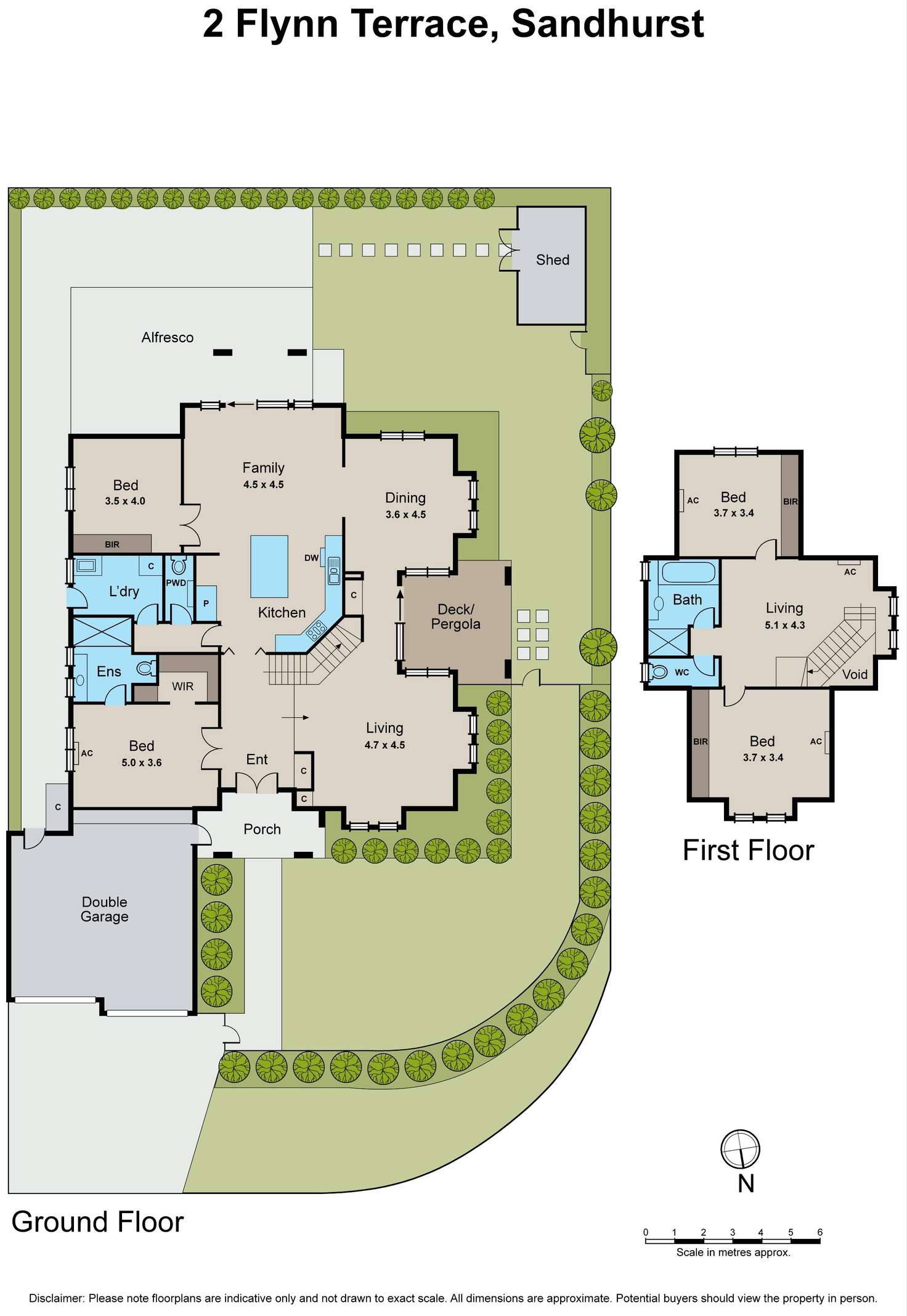 Floorplan of Homely house listing, 2 Flynn Terrace, Sandhurst VIC 3977