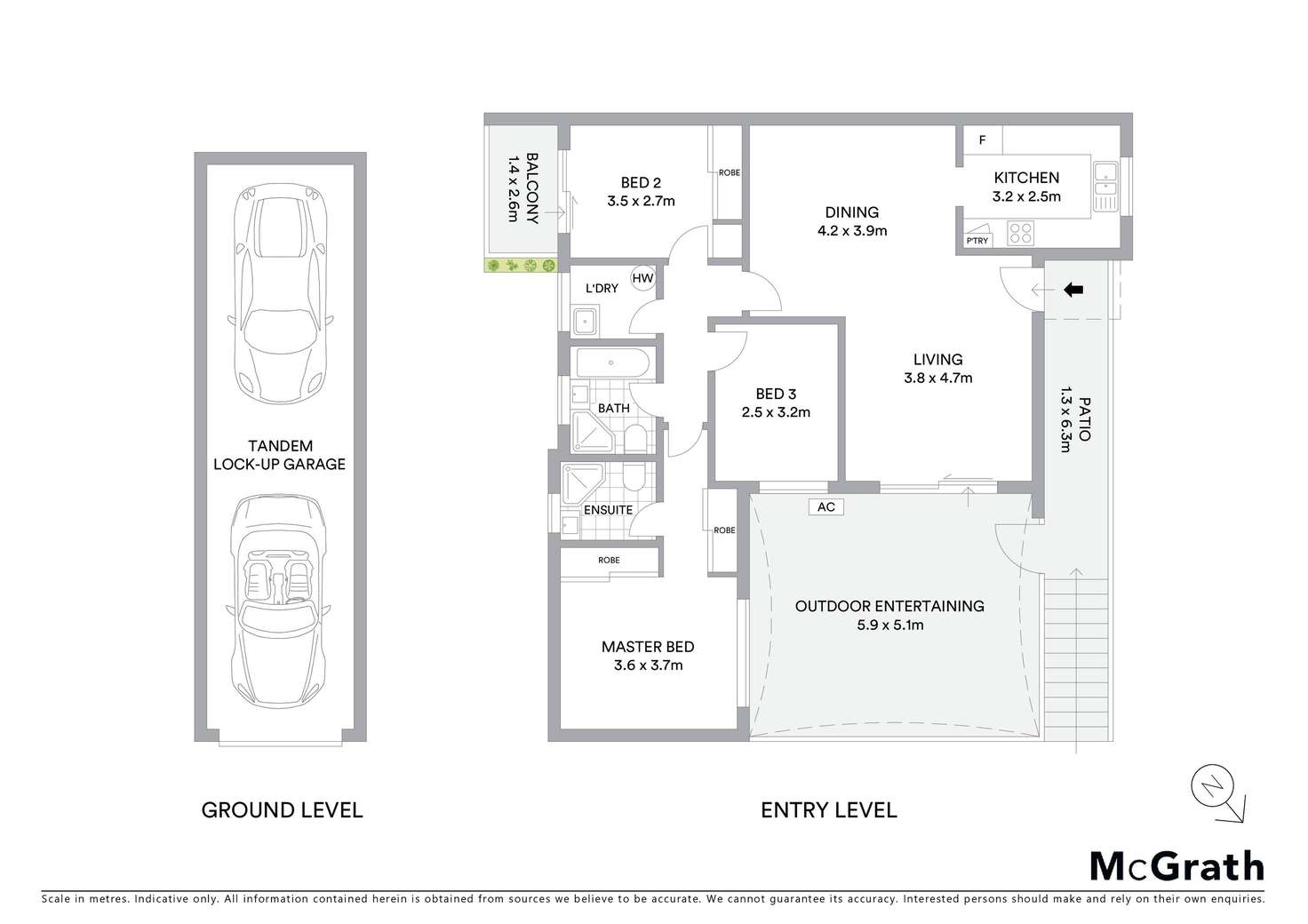 Floorplan of Homely villa listing, 12/13 Busaco Road, Marsfield NSW 2122