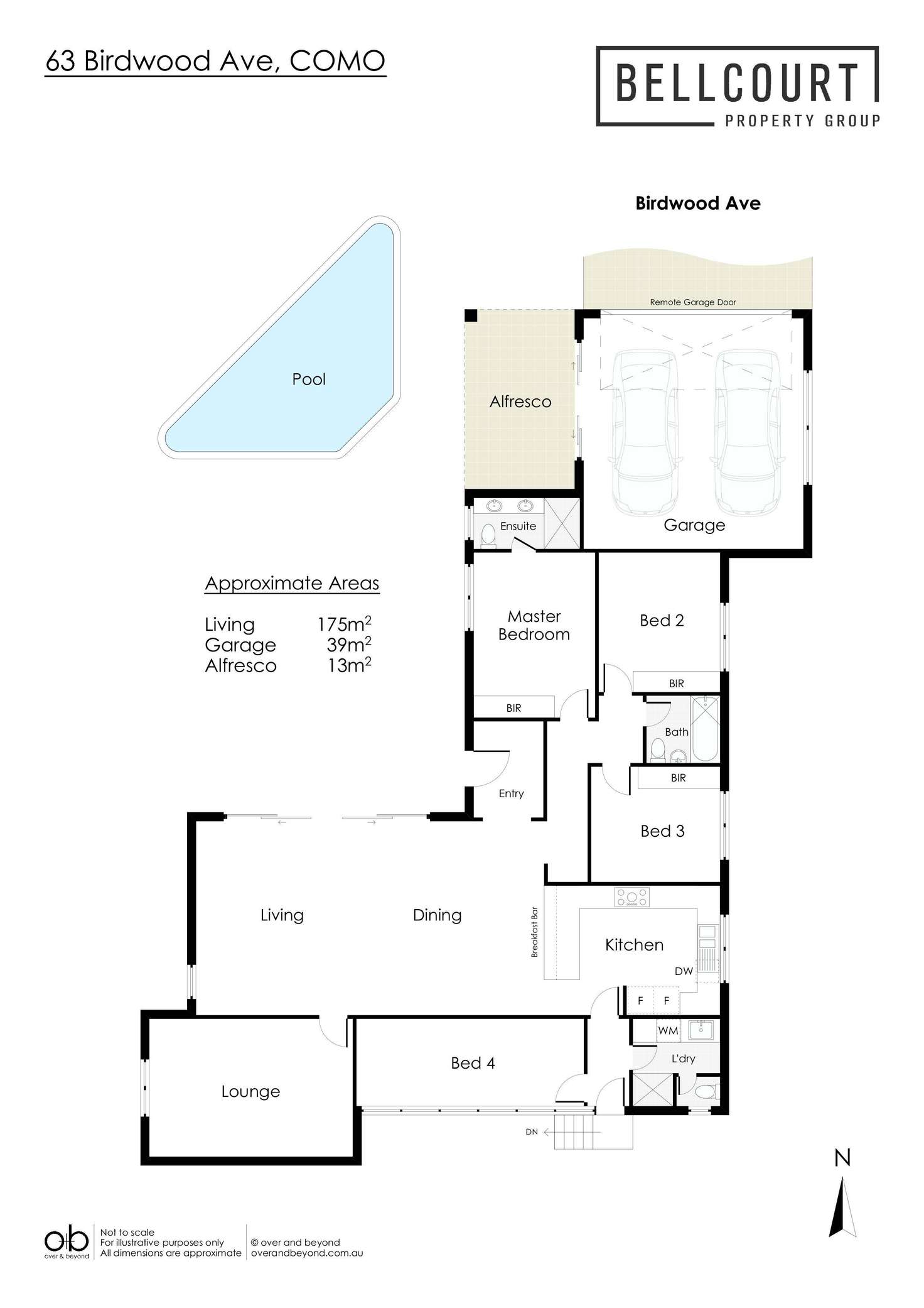 Floorplan of Homely house listing, 63 Birdwood Avenue, Como WA 6152