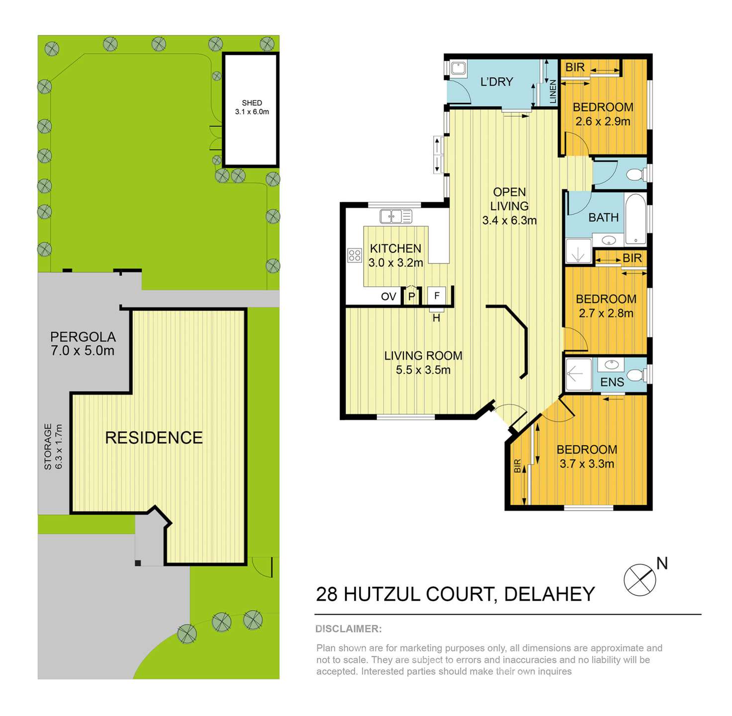 Floorplan of Homely house listing, 28 Hutzul Court, Delahey VIC 3037