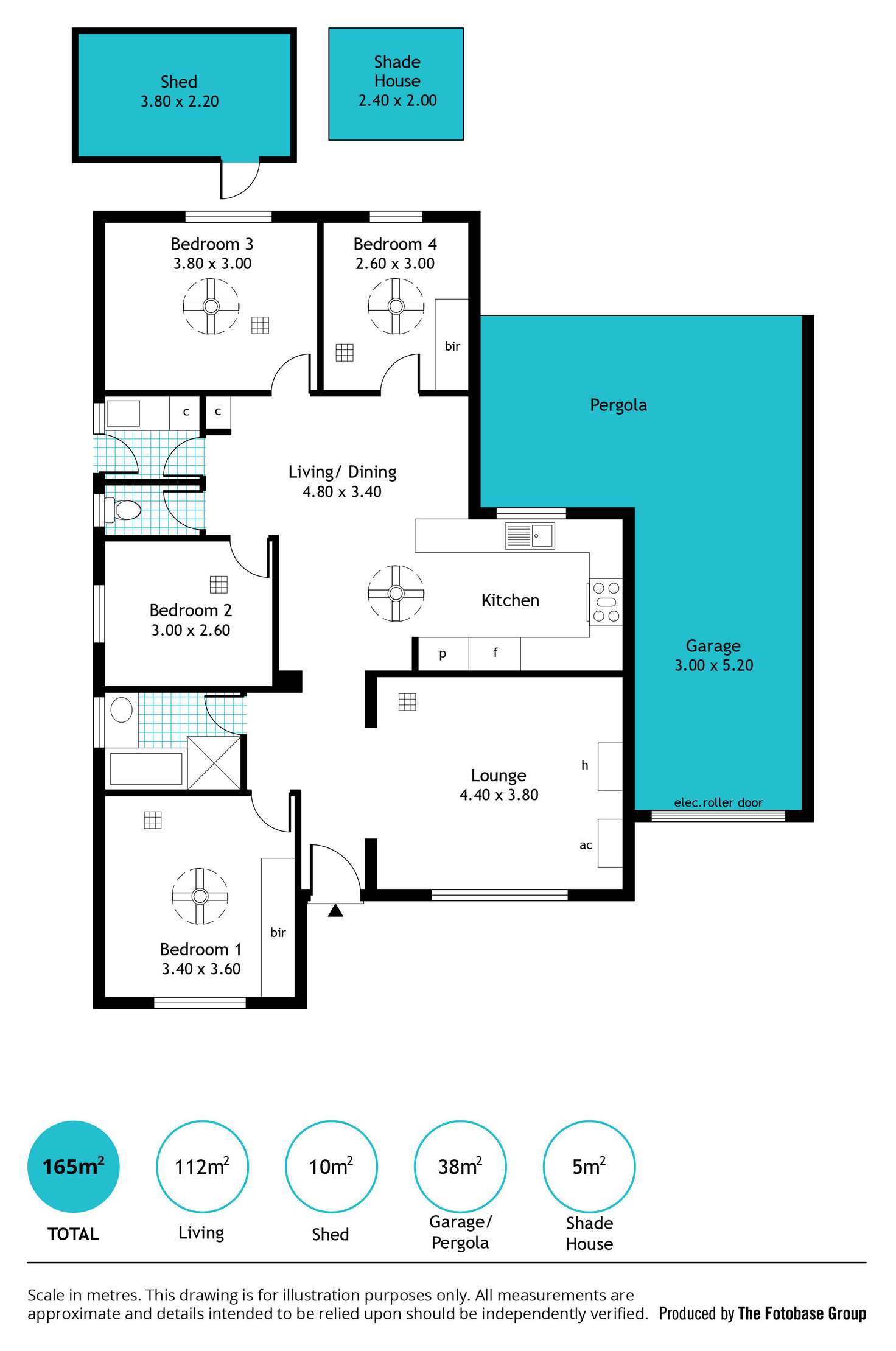 Floorplan of Homely house listing, 45 Byron Avenue, Clovelly Park SA 5042