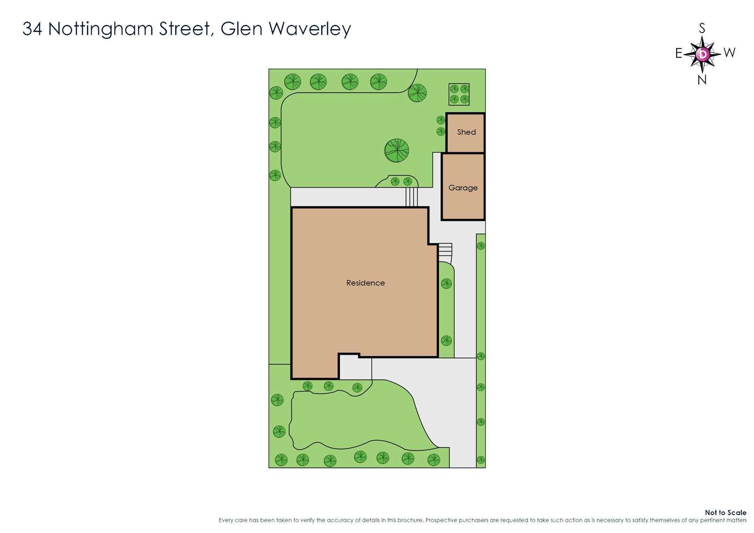 Floorplan of Homely house listing, 34 Nottingham Street, Glen Waverley VIC 3150