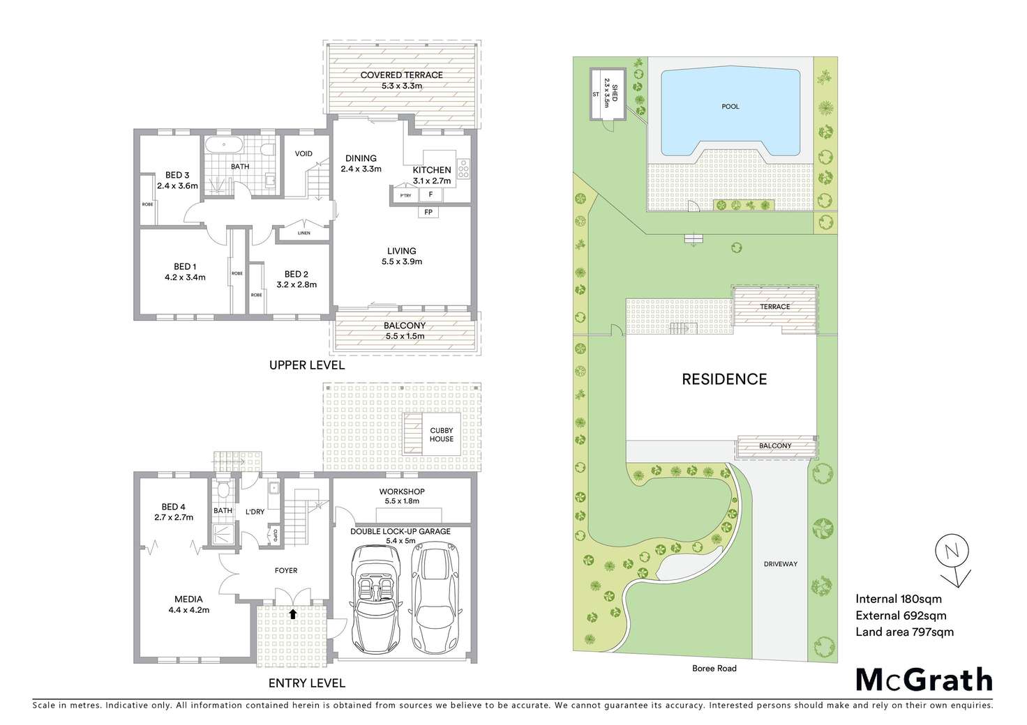 Floorplan of Homely house listing, 13 Boree Road, Forestville NSW 2087
