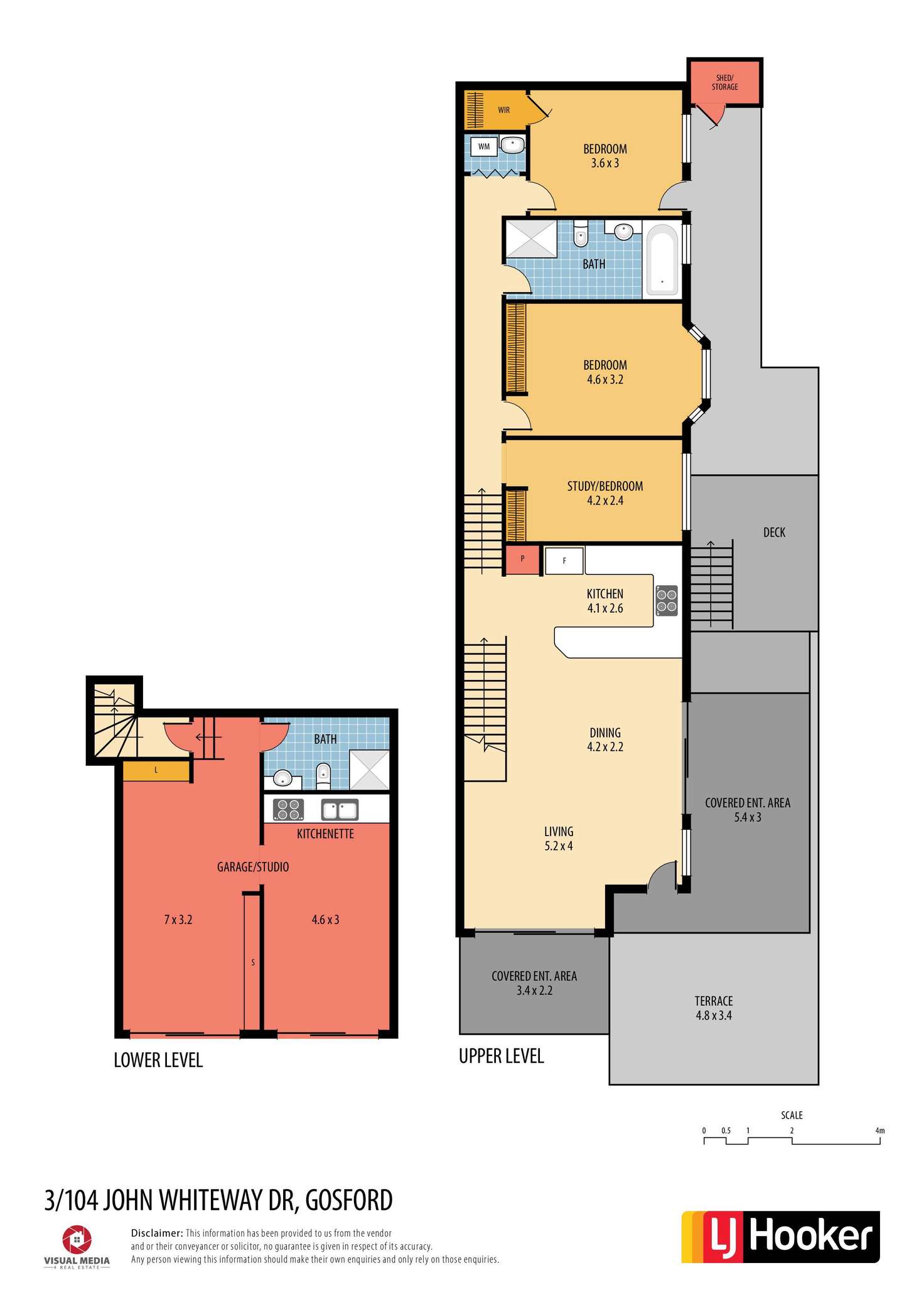 Floorplan of Homely apartment listing, 3/104 John Whiteway Drive, Gosford NSW 2250