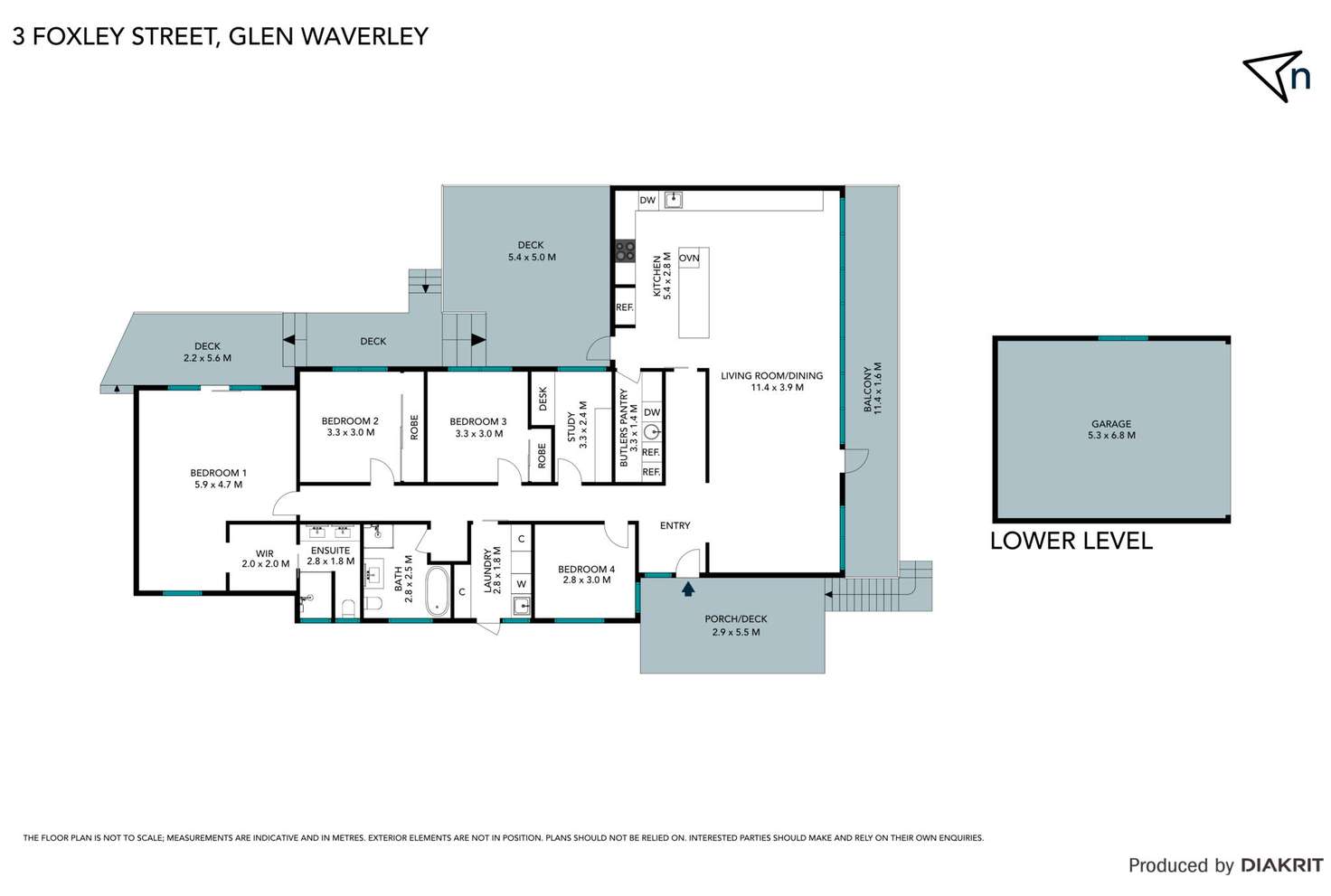 Floorplan of Homely house listing, 3 Foxley Street, Glen Waverley VIC 3150