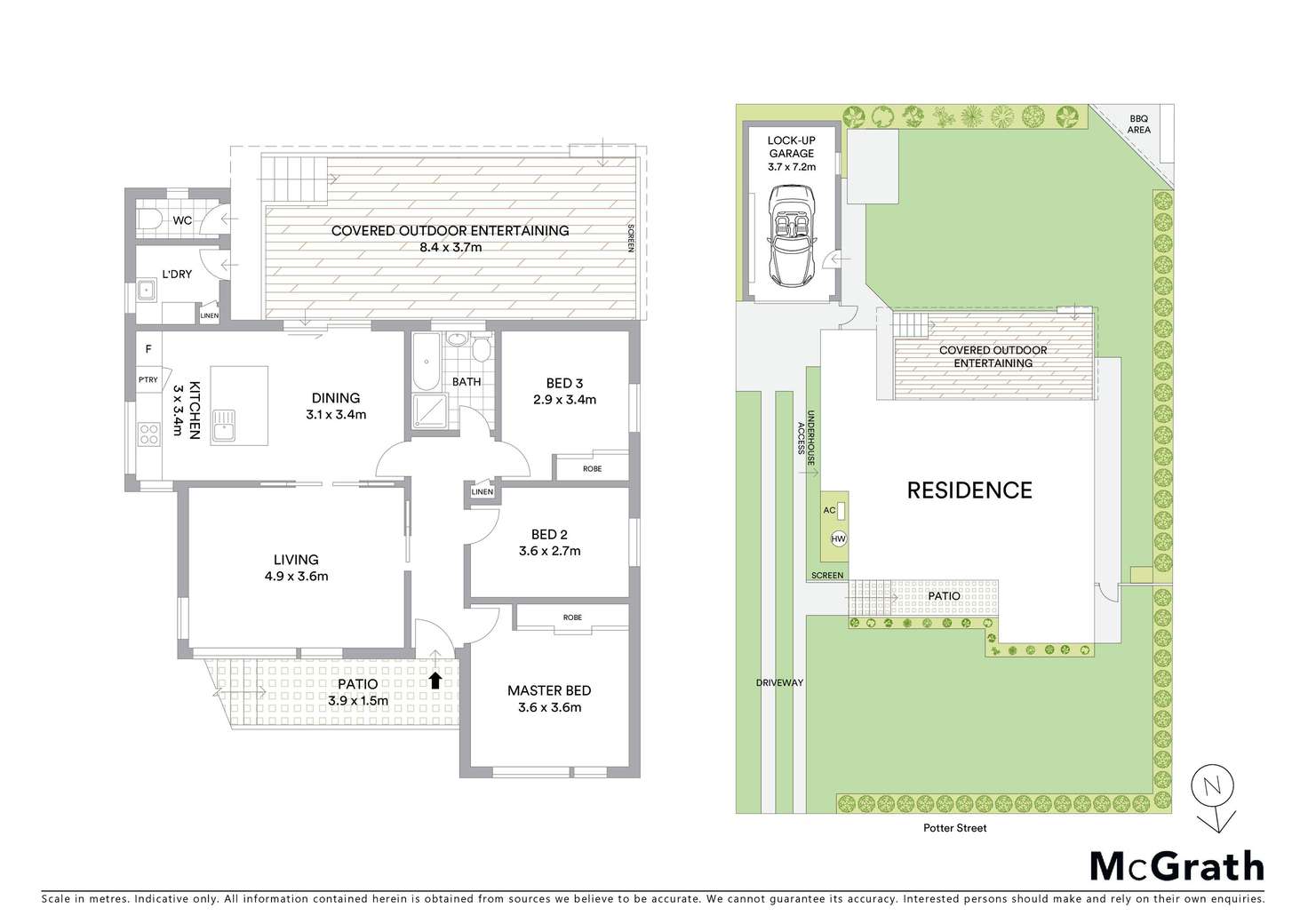 Floorplan of Homely house listing, 5 Potter Street, Old Toongabbie NSW 2146