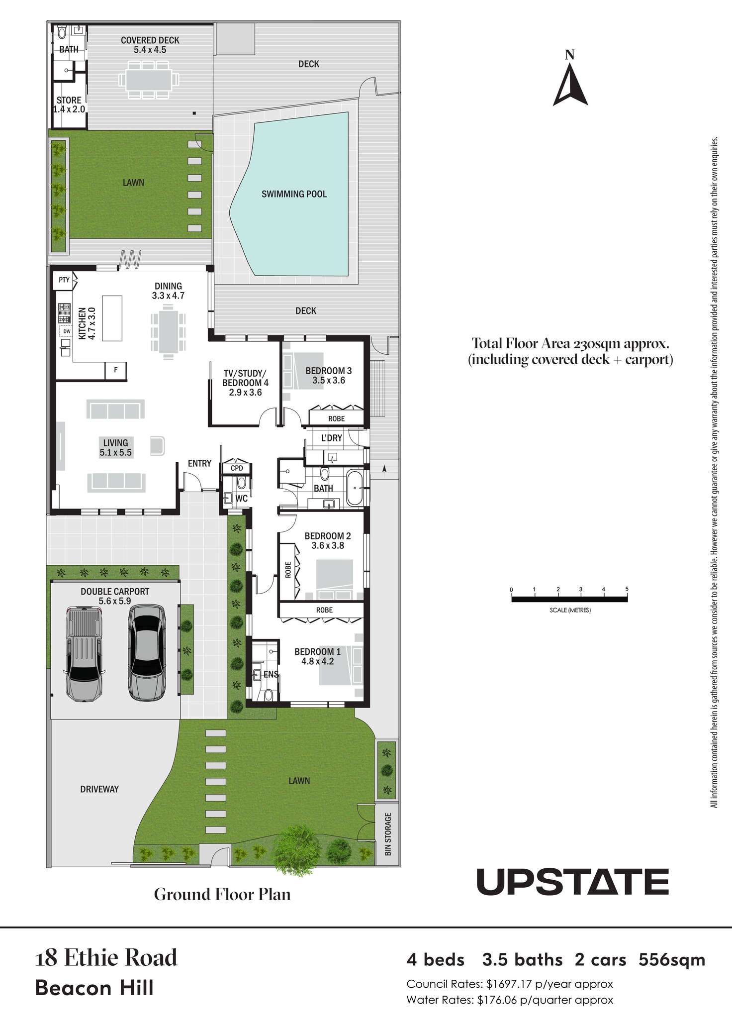 Floorplan of Homely house listing, 18 Ethie Road, Beacon Hill NSW 2100