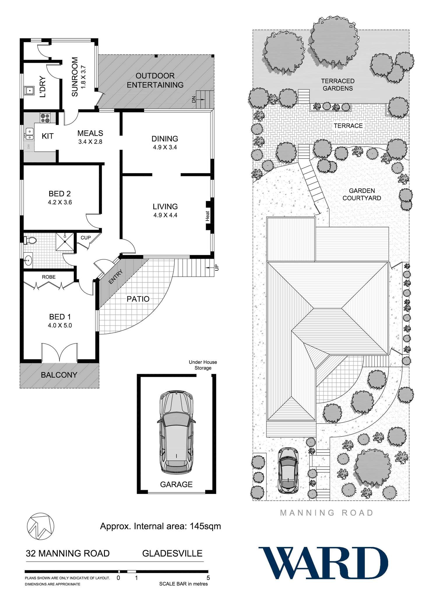 Floorplan of Homely house listing, 32 Manning Road, Gladesville NSW 2111