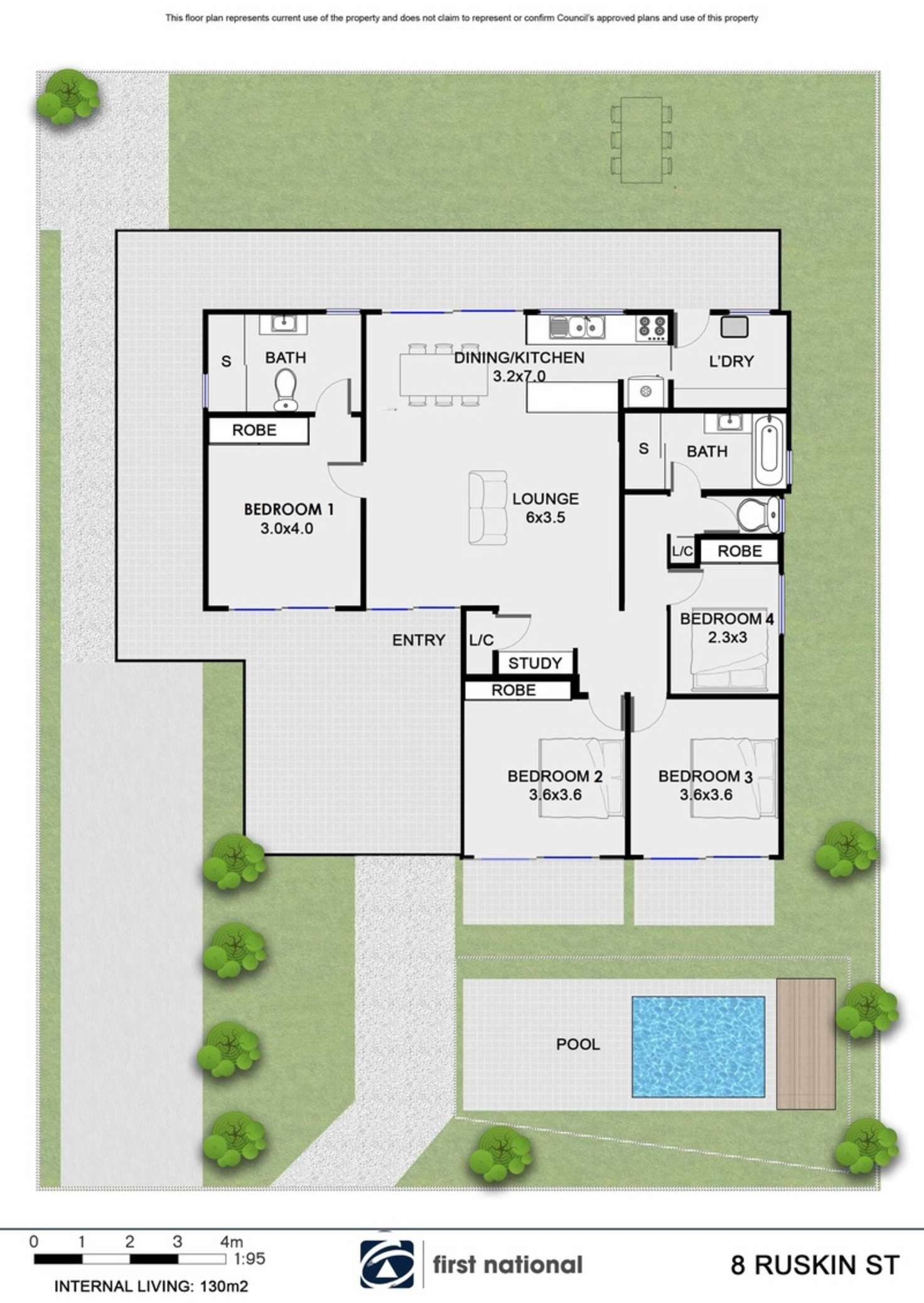 Floorplan of Homely house listing, 8 Ruskin Street, Byron Bay NSW 2481