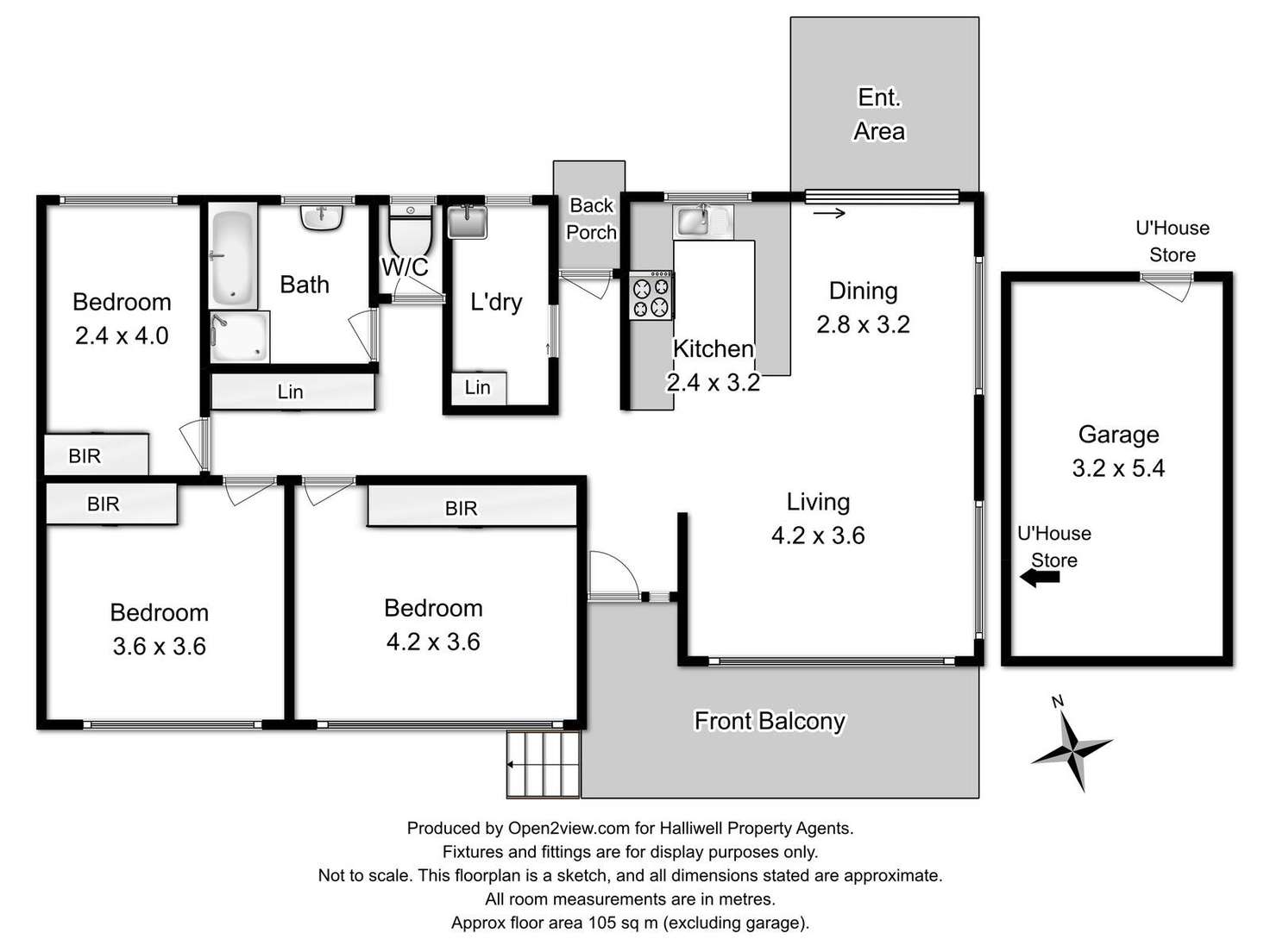 Floorplan of Homely house listing, 12 McBride Street, Devonport TAS 7310