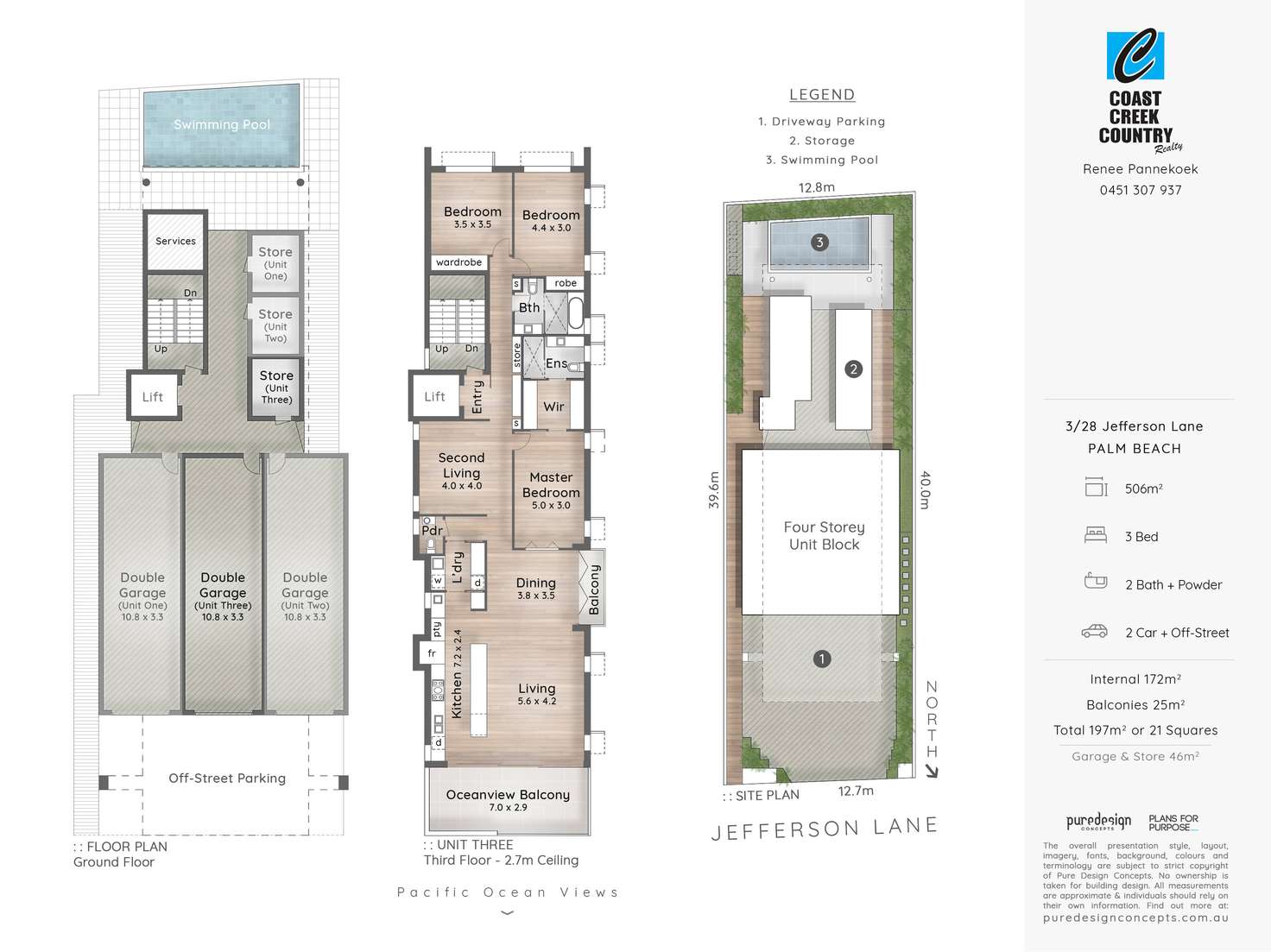 Floorplan of Homely unit listing, 28 Jefferson Lane, Palm Beach QLD 4221
