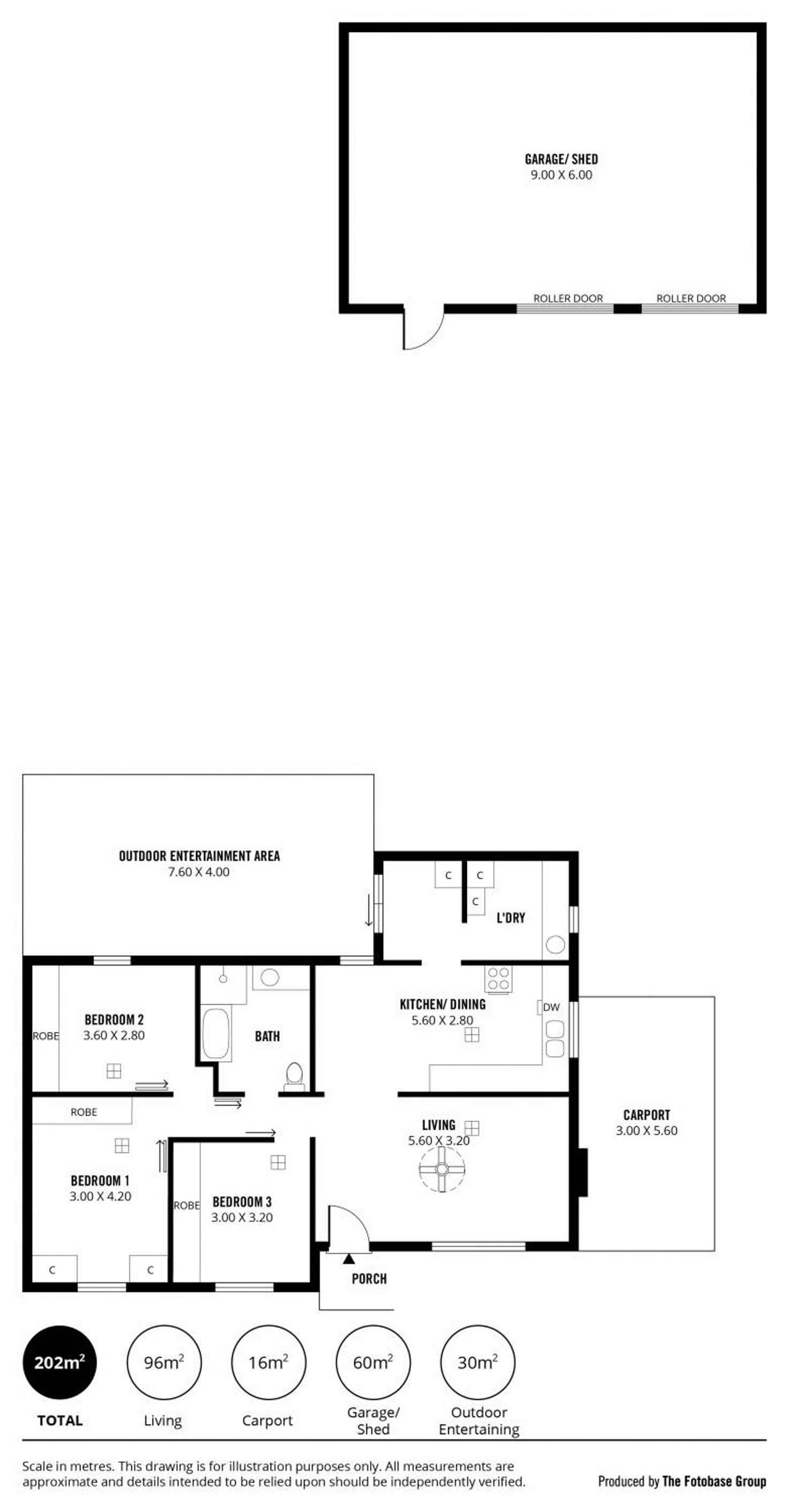 Floorplan of Homely house listing, 4 Rudford Street, Brighton SA 5048