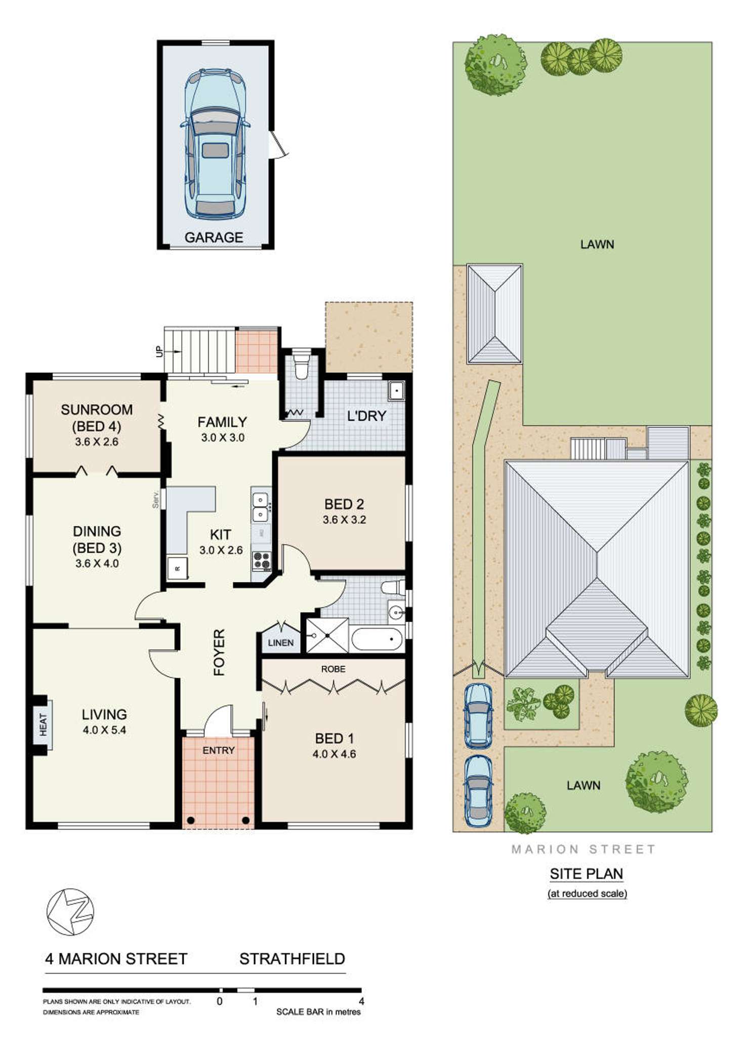 Floorplan of Homely house listing, 4 Marion Street, Strathfield NSW 2135