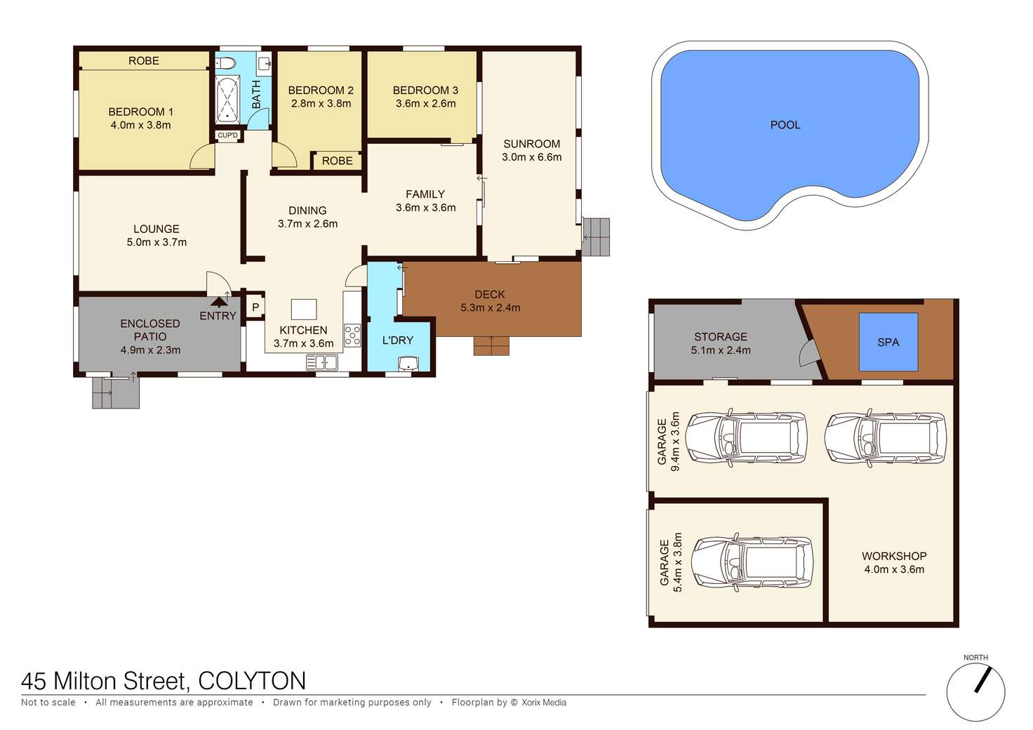 Floorplan of Homely house listing, 45 Milton Street, Colyton NSW 2760