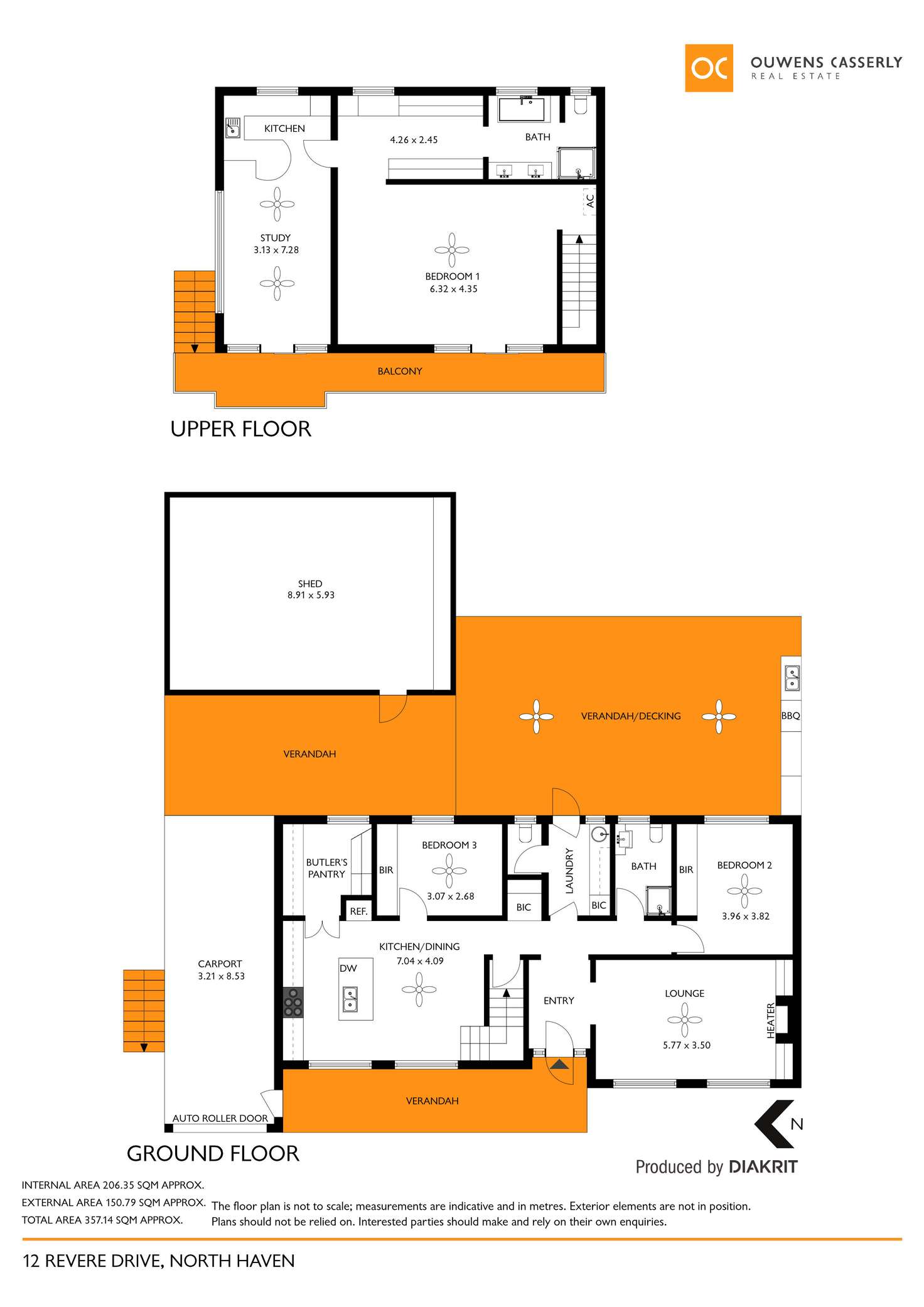 Floorplan of Homely house listing, 12 Revere Drive, North Haven SA 5018