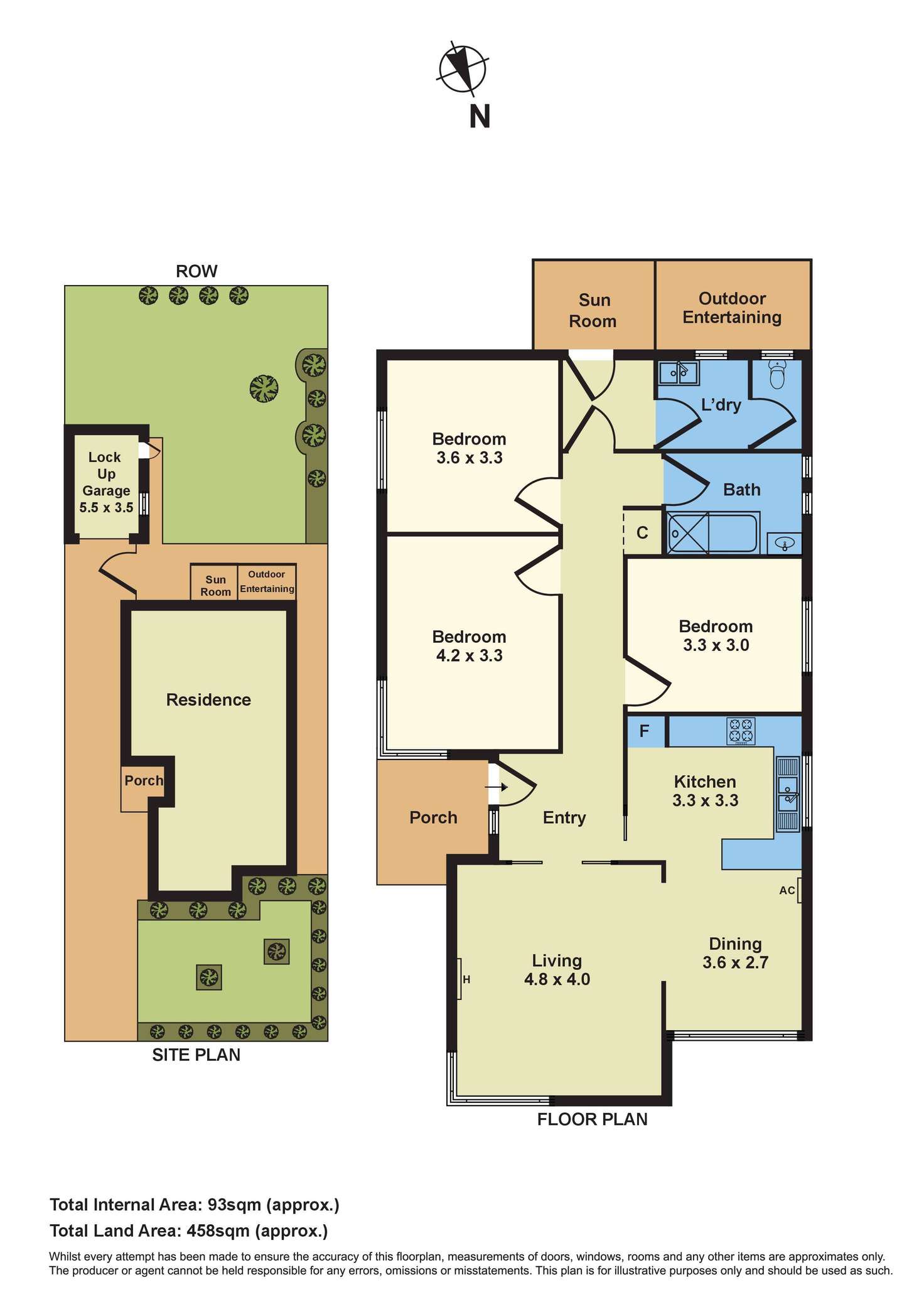 Floorplan of Homely house listing, 13 Hex Street, West Footscray VIC 3012