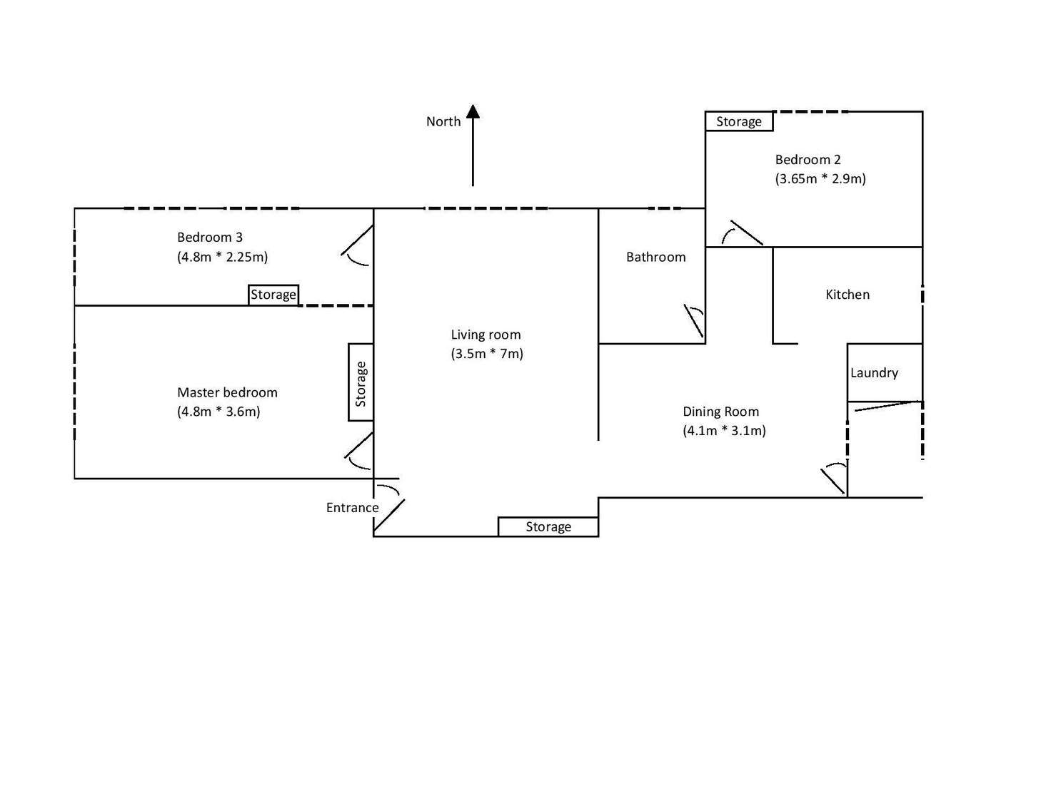 Floorplan of Homely apartment listing, 5/21 Mosman Street, Mosman NSW 2088