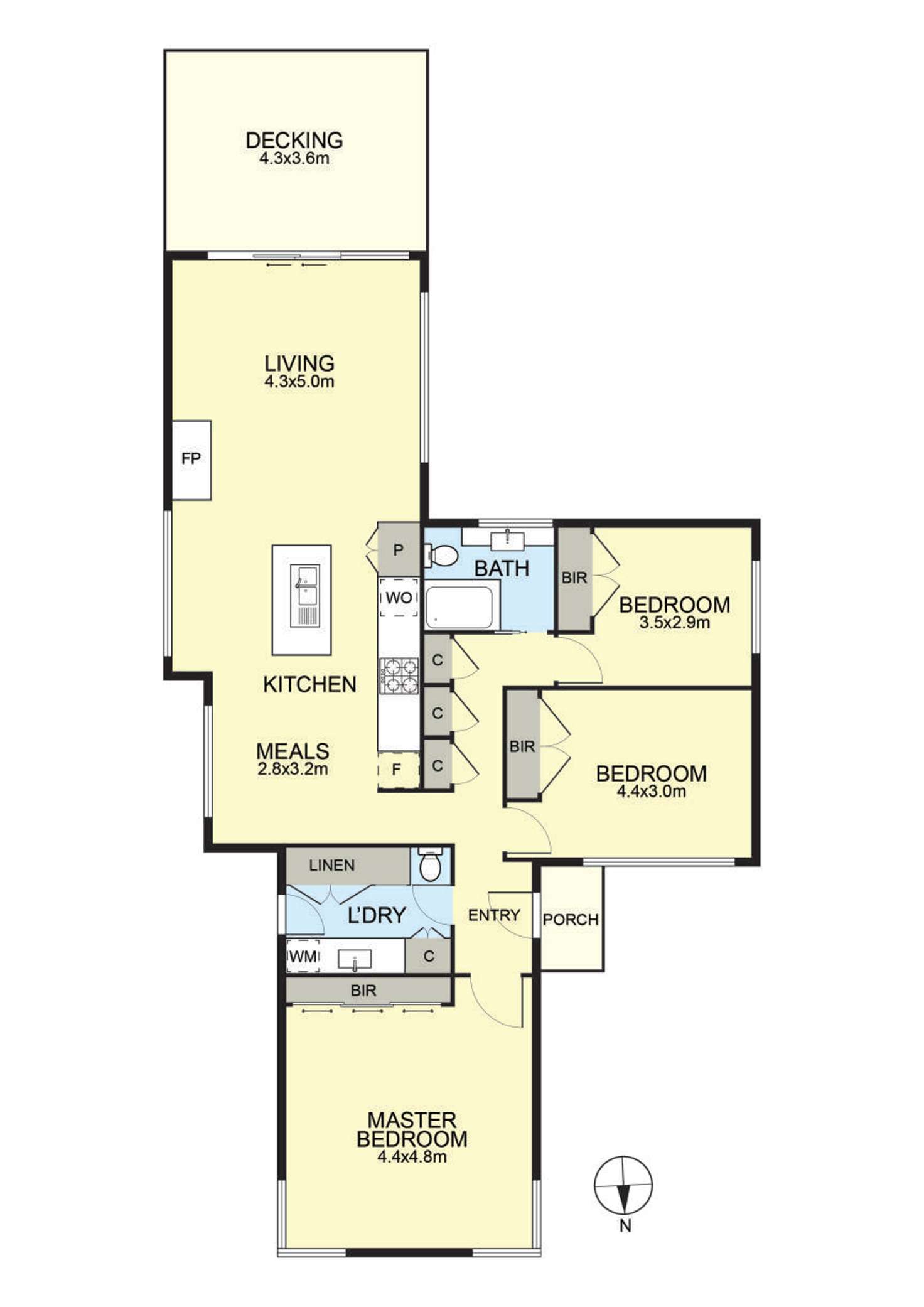 Floorplan of Homely house listing, 31 Rubicon Street, Reservoir VIC 3073