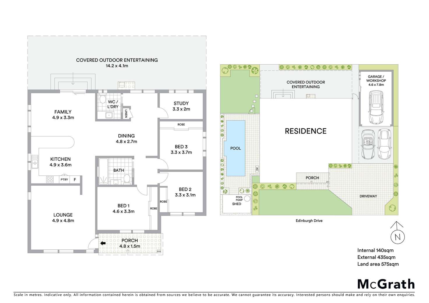 Floorplan of Homely house listing, 4 Edinburgh Drive, Revesby Heights NSW 2212