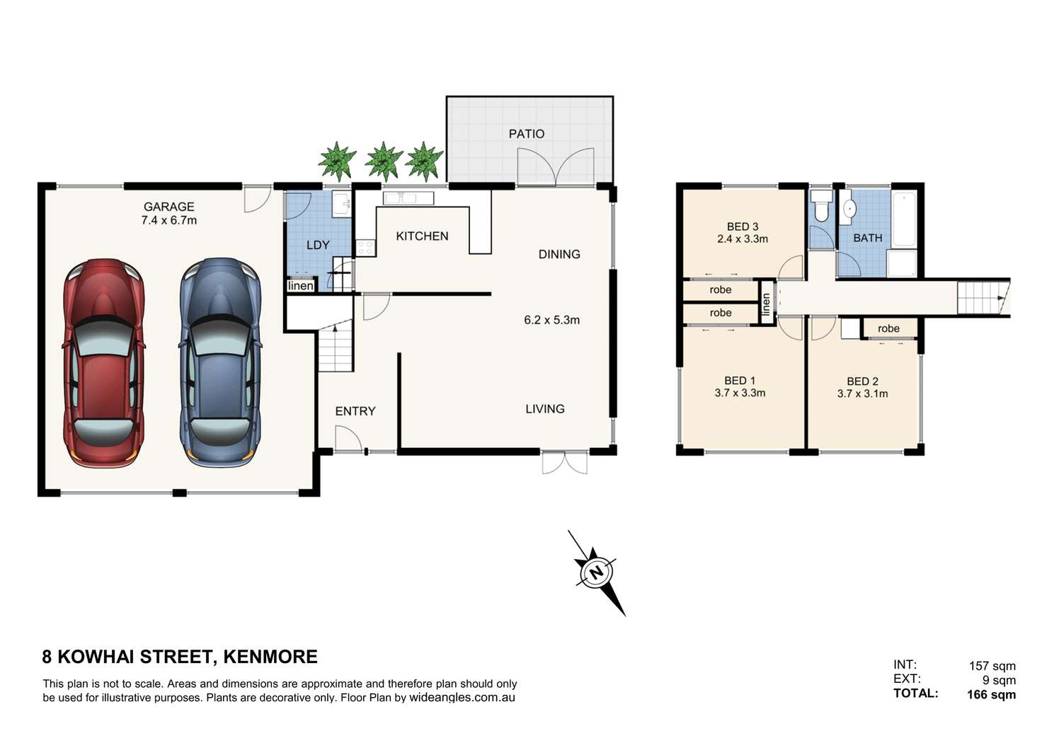 Floorplan of Homely house listing, 8 Kowhai Street, Kenmore QLD 4069