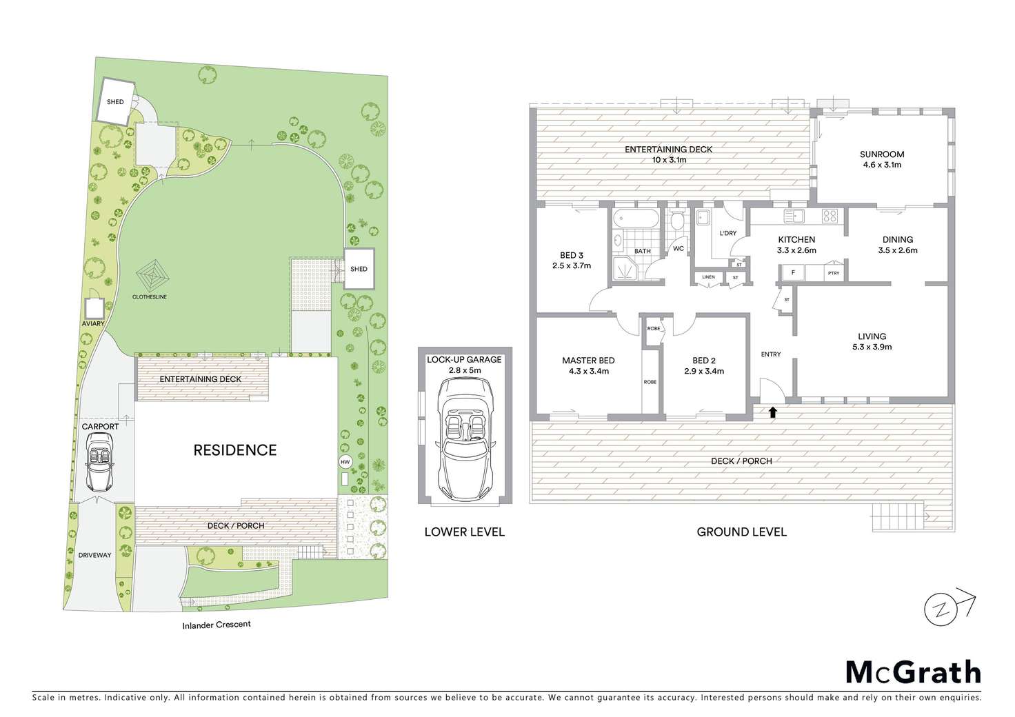 Floorplan of Homely house listing, 10 Inlander Crescent, Flynn ACT 2615