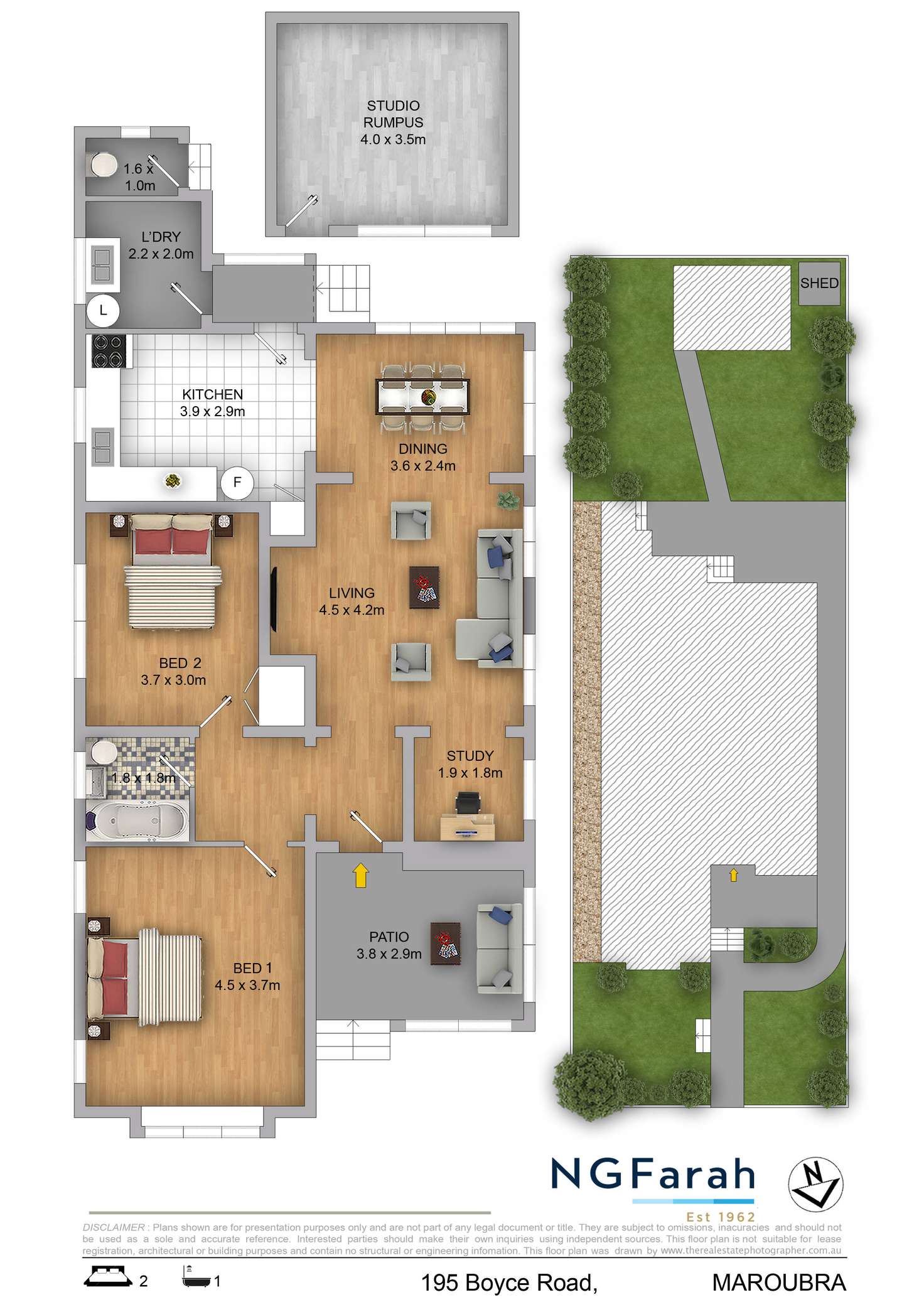 Floorplan of Homely house listing, 195 Boyce Road, Maroubra NSW 2035