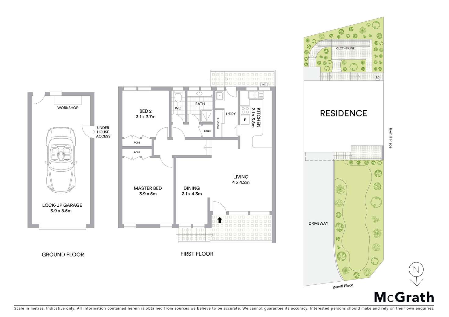 Floorplan of Homely house listing, 19 Rymill Place, Mawson ACT 2607