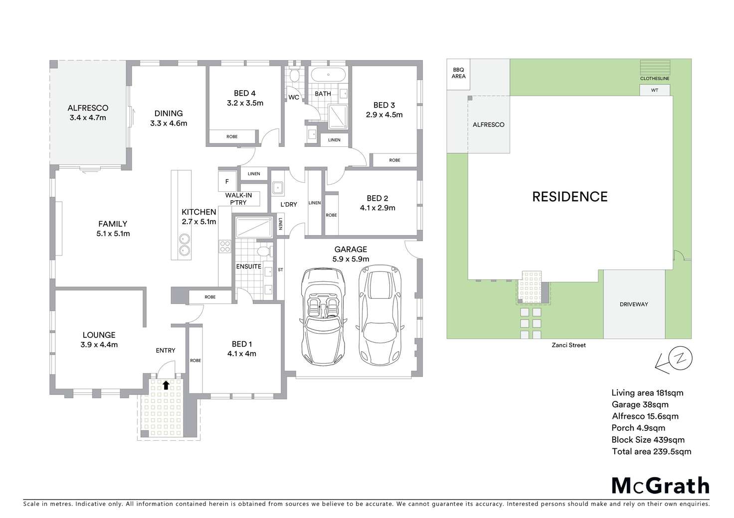 Floorplan of Homely house listing, 35 Zanci Street, Crace ACT 2911