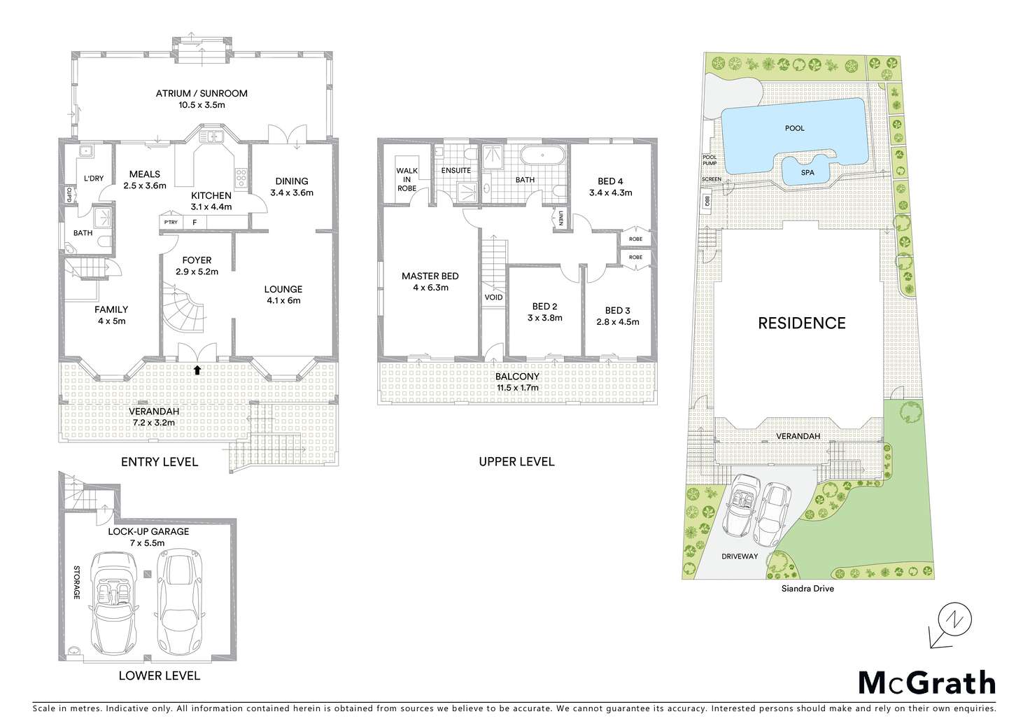 Floorplan of Homely house listing, 87 Siandra Drive, Kareela NSW 2232