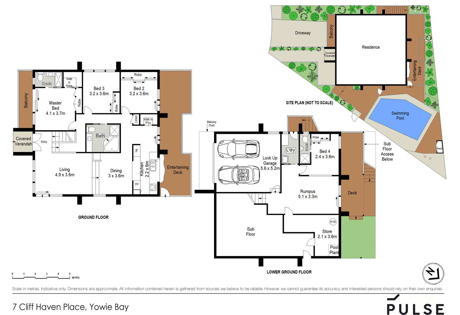 Floorplan of Homely house listing, 7 Cliff Haven Place, Yowie Bay NSW 2228