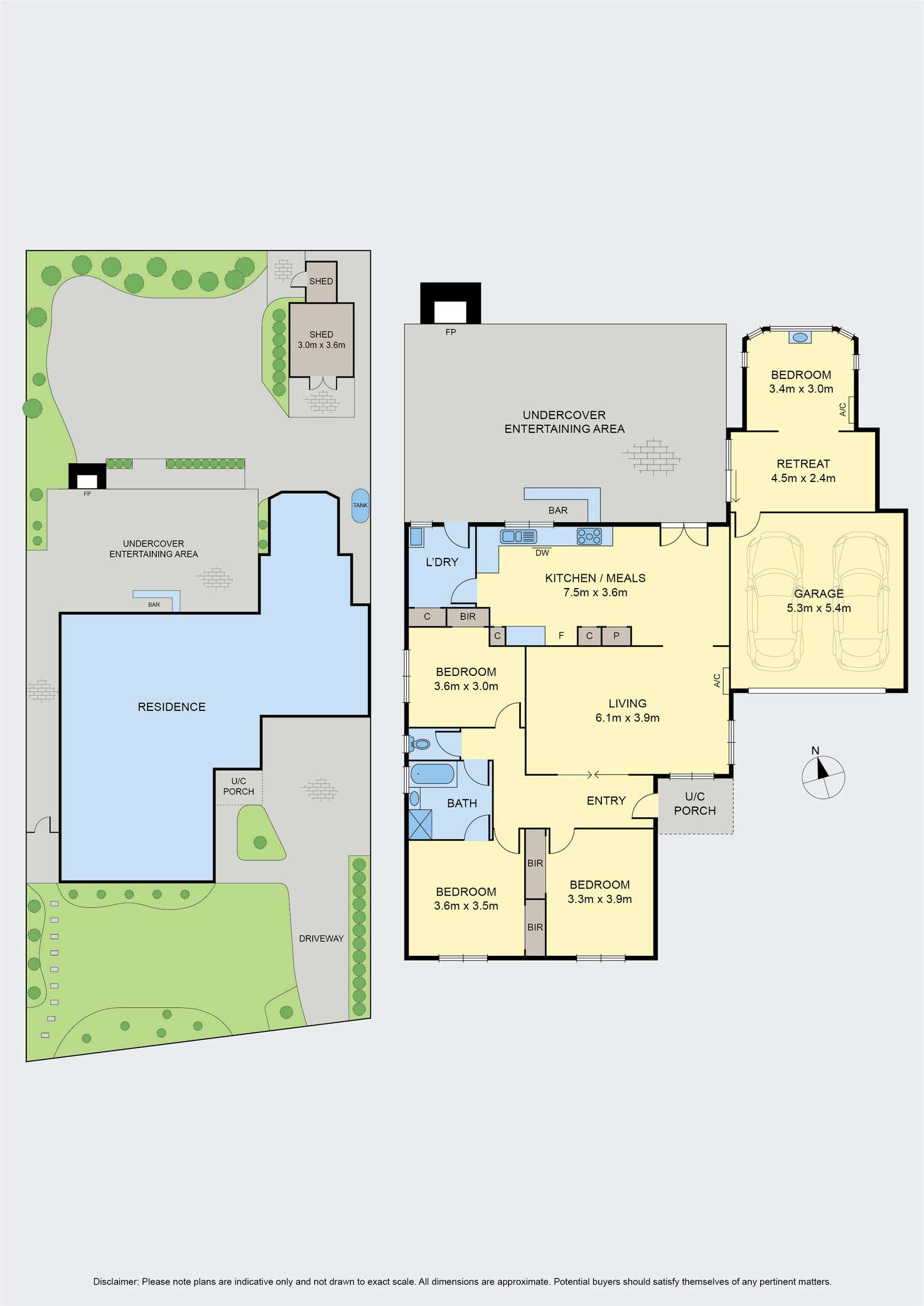 Floorplan of Homely house listing, 56 Dunrossil Drive, Sunbury VIC 3429