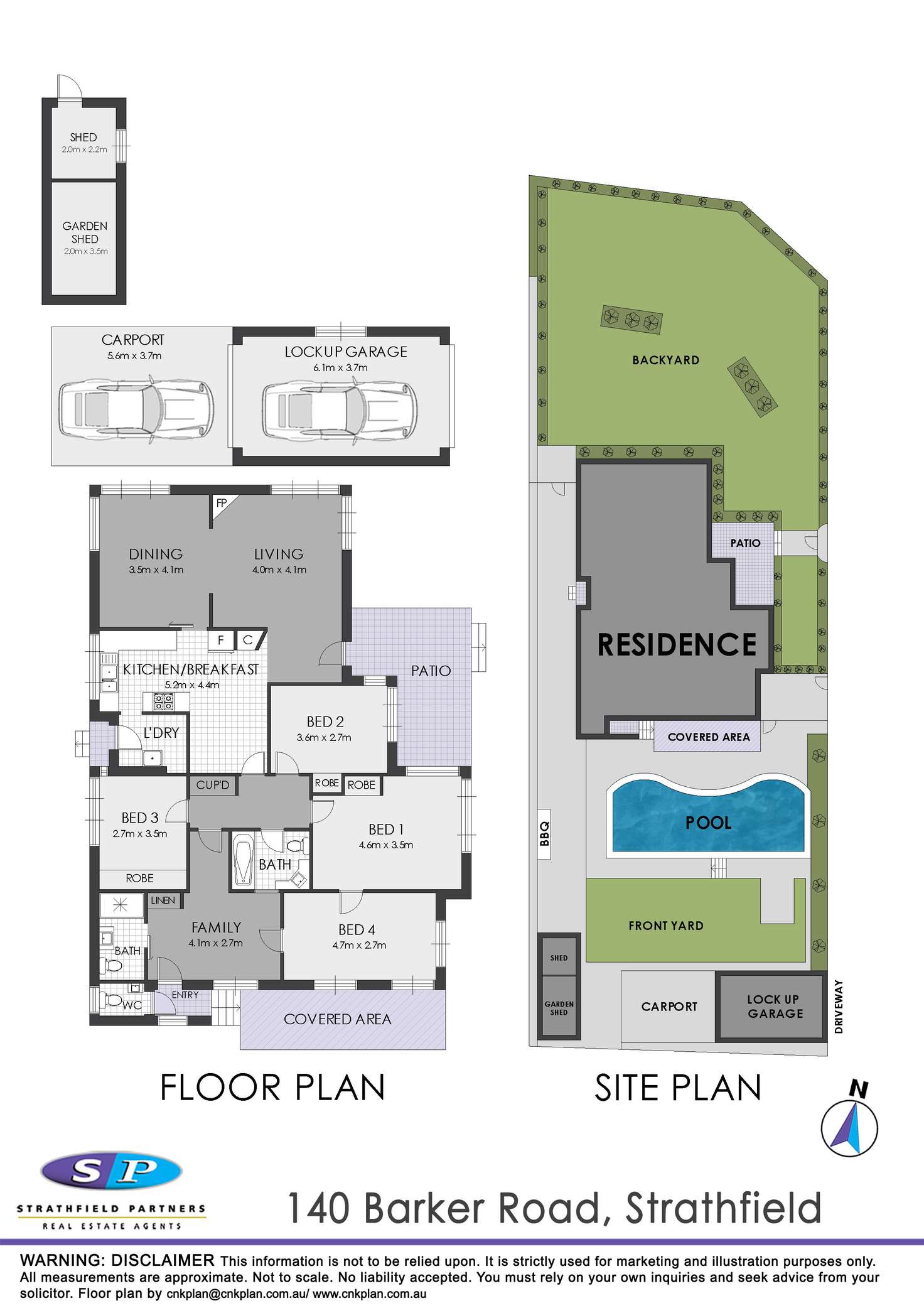 Floorplan of Homely house listing, 140 Barker Road, Strathfield NSW 2135