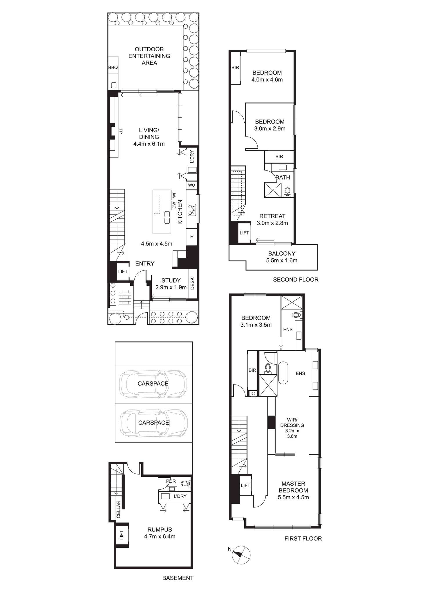 Floorplan of Homely house listing, 229 Cecil Street, South Melbourne VIC 3205