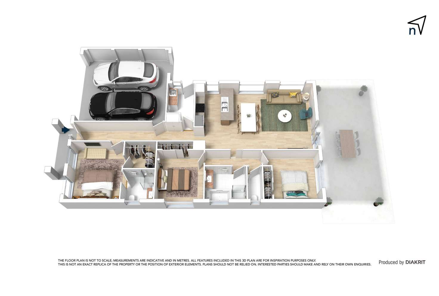 Floorplan of Homely house listing, 12 Tripani Avenue, Lalor VIC 3075