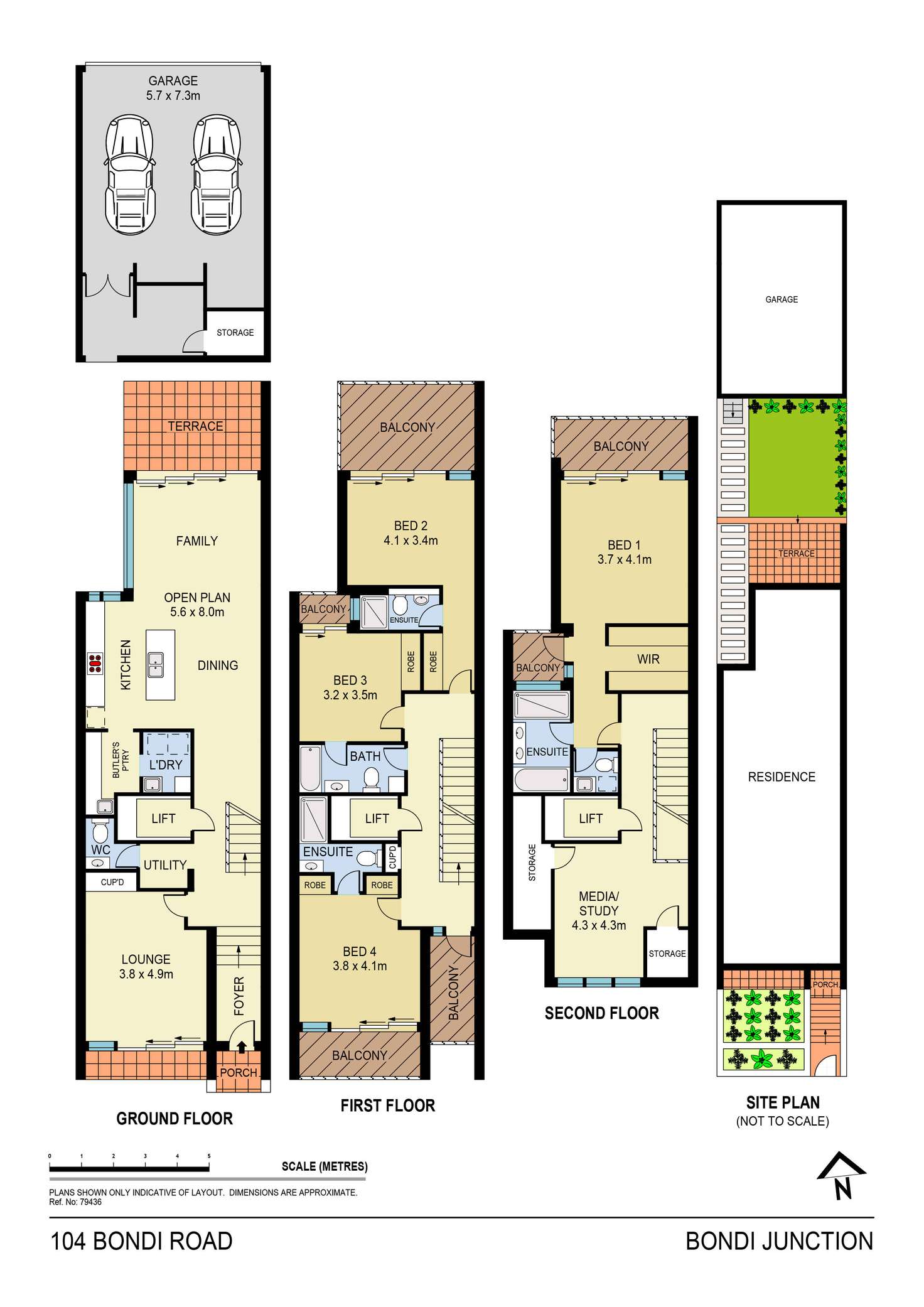 Floorplan of Homely house listing, 104 Bondi Road, Bondi Junction NSW 2022