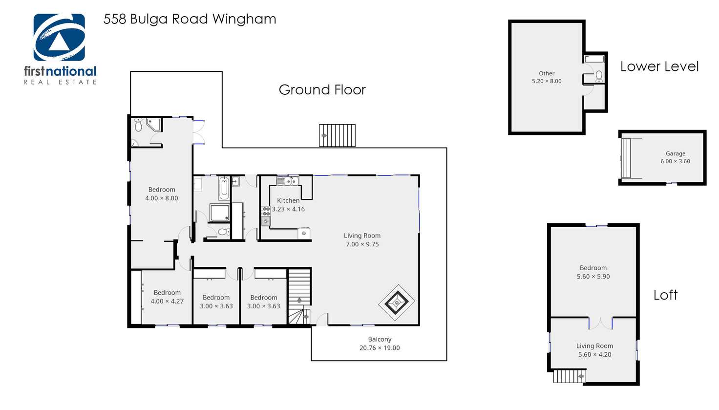 Floorplan of Homely ruralOther listing, 558 Bulga Road, Wingham NSW 2429