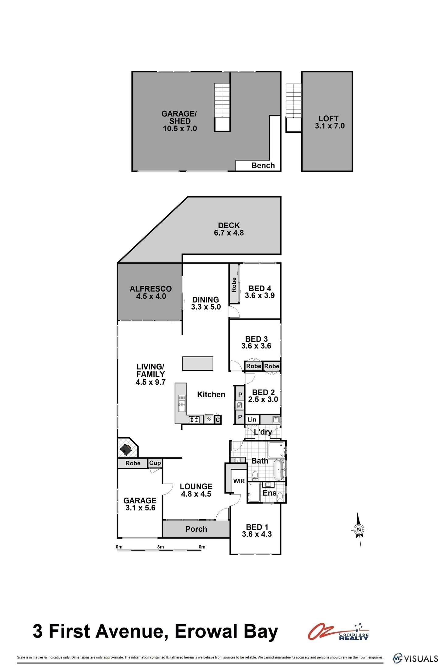 Floorplan of Homely house listing, 3 First Avenue, Erowal Bay NSW 2540